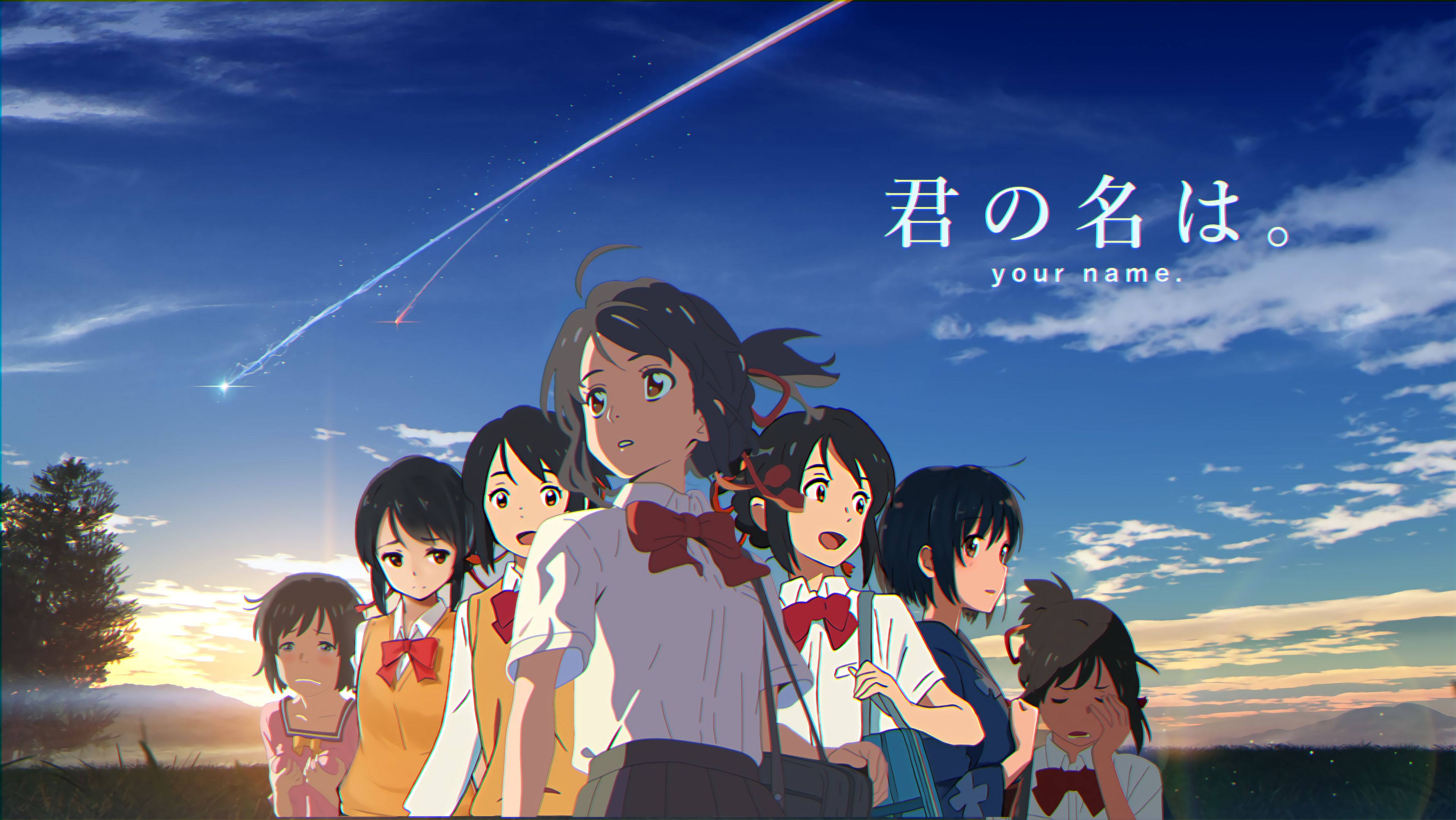 Laden Sie das Animes, Your Name Gestern Heute Und Für Immer, Mitsuha Miyamizu-Bild kostenlos auf Ihren PC-Desktop herunter