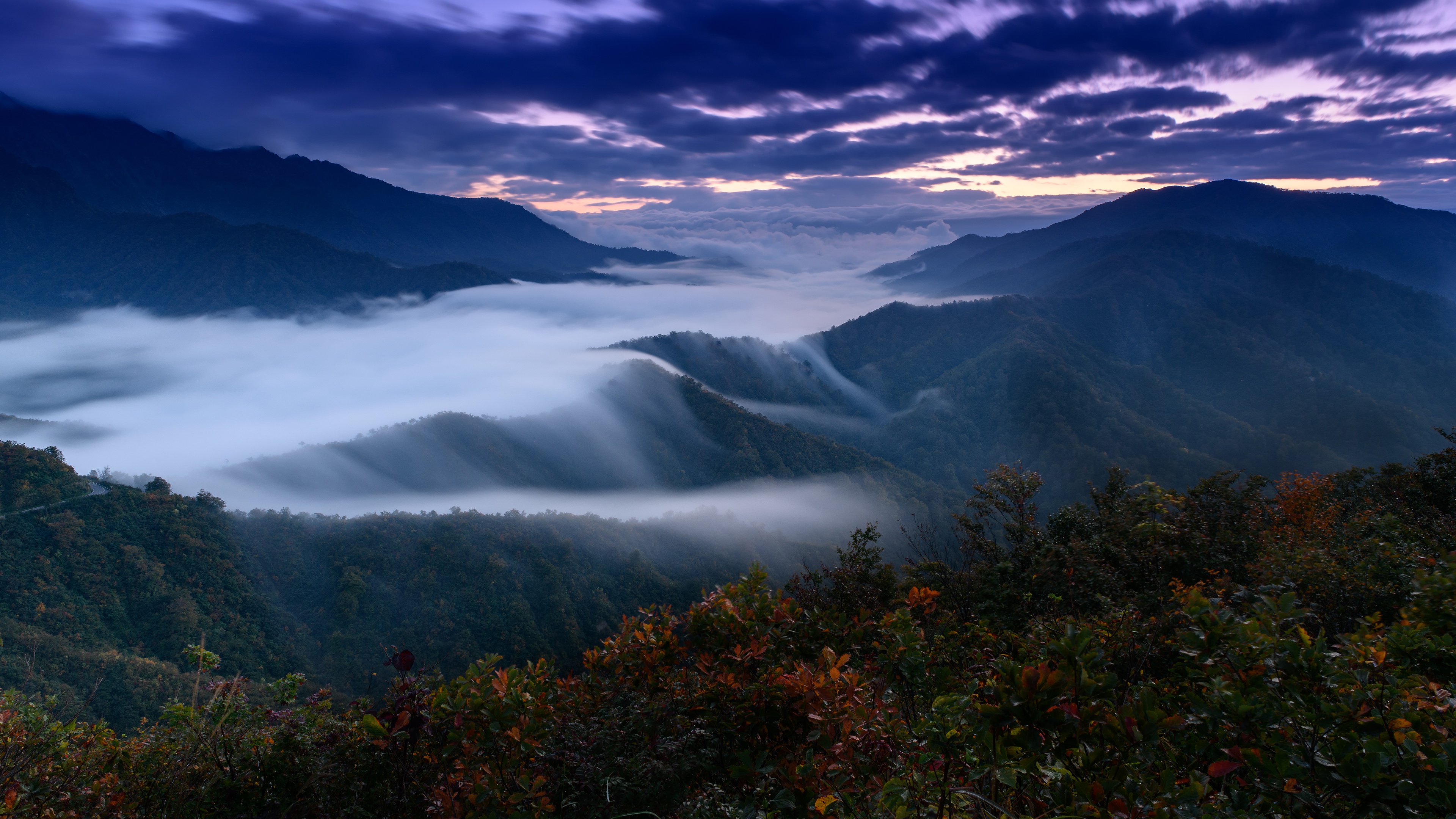 無料モバイル壁紙風景, 自然, 山, 霧, 地球をダウンロードします。