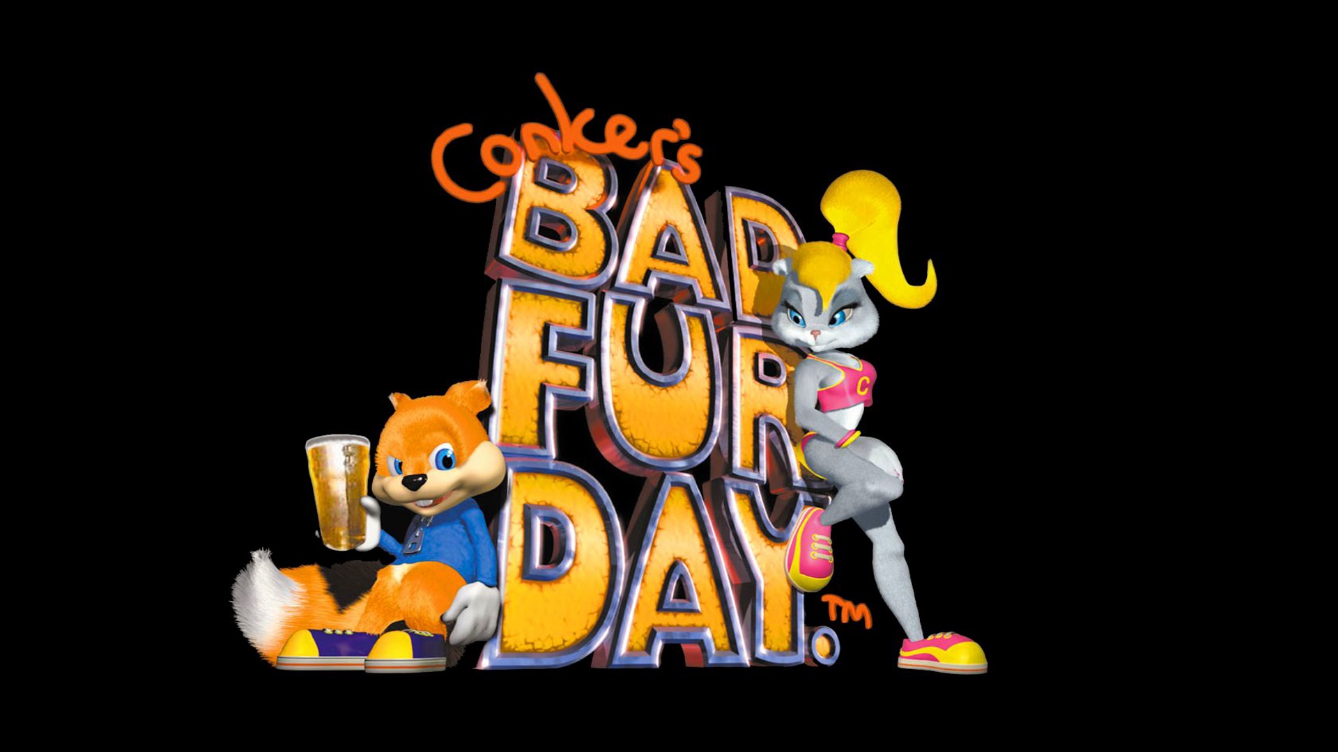 conker's bad fur day, video game cellphone