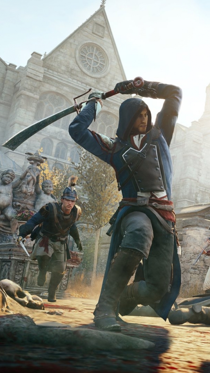 Download mobile wallpaper Assassin's Creed, Video Game, Assassin's Creed: Unity for free.