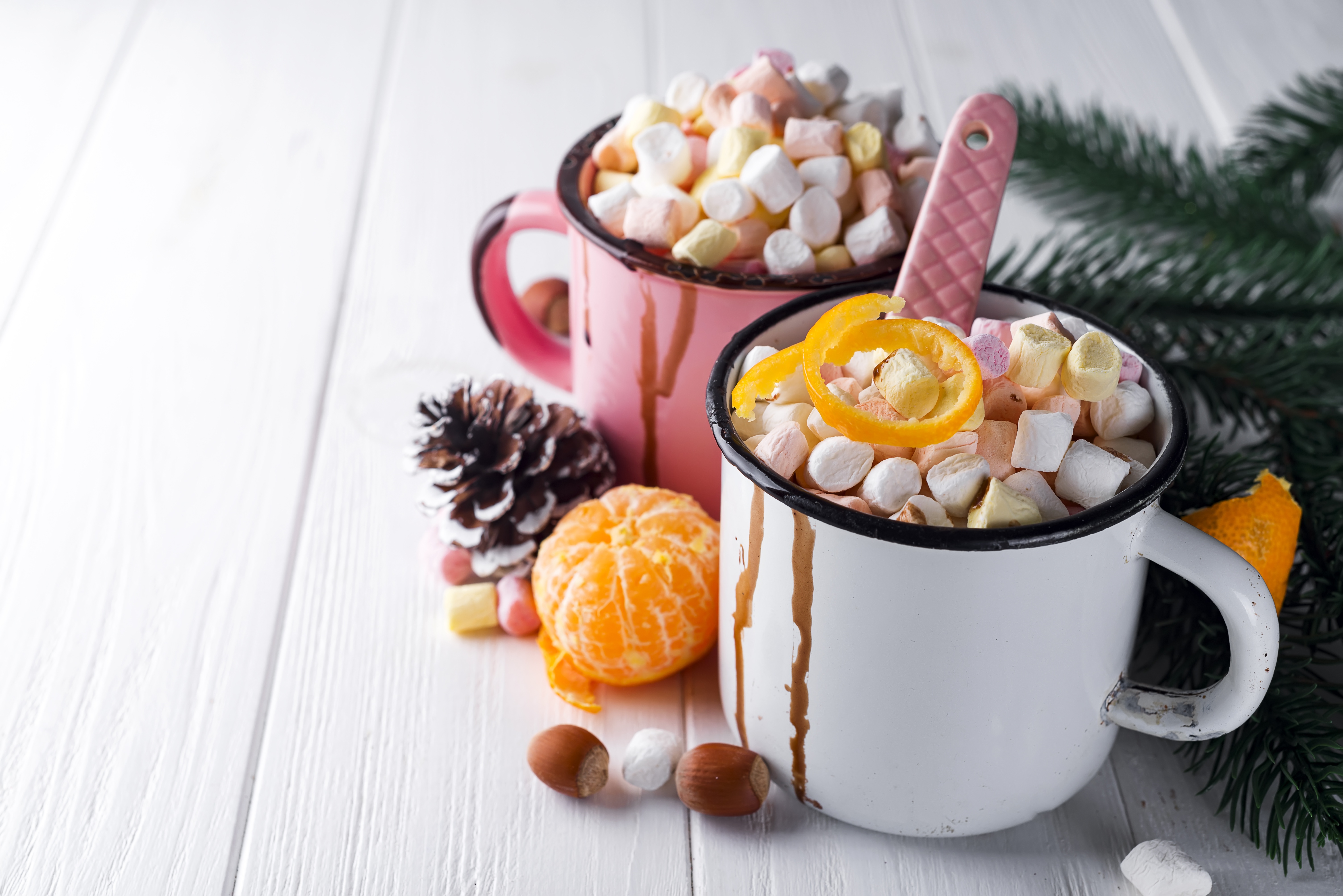 Free download wallpaper Food, Still Life, Cup, Marshmallow, Hot Chocolate on your PC desktop