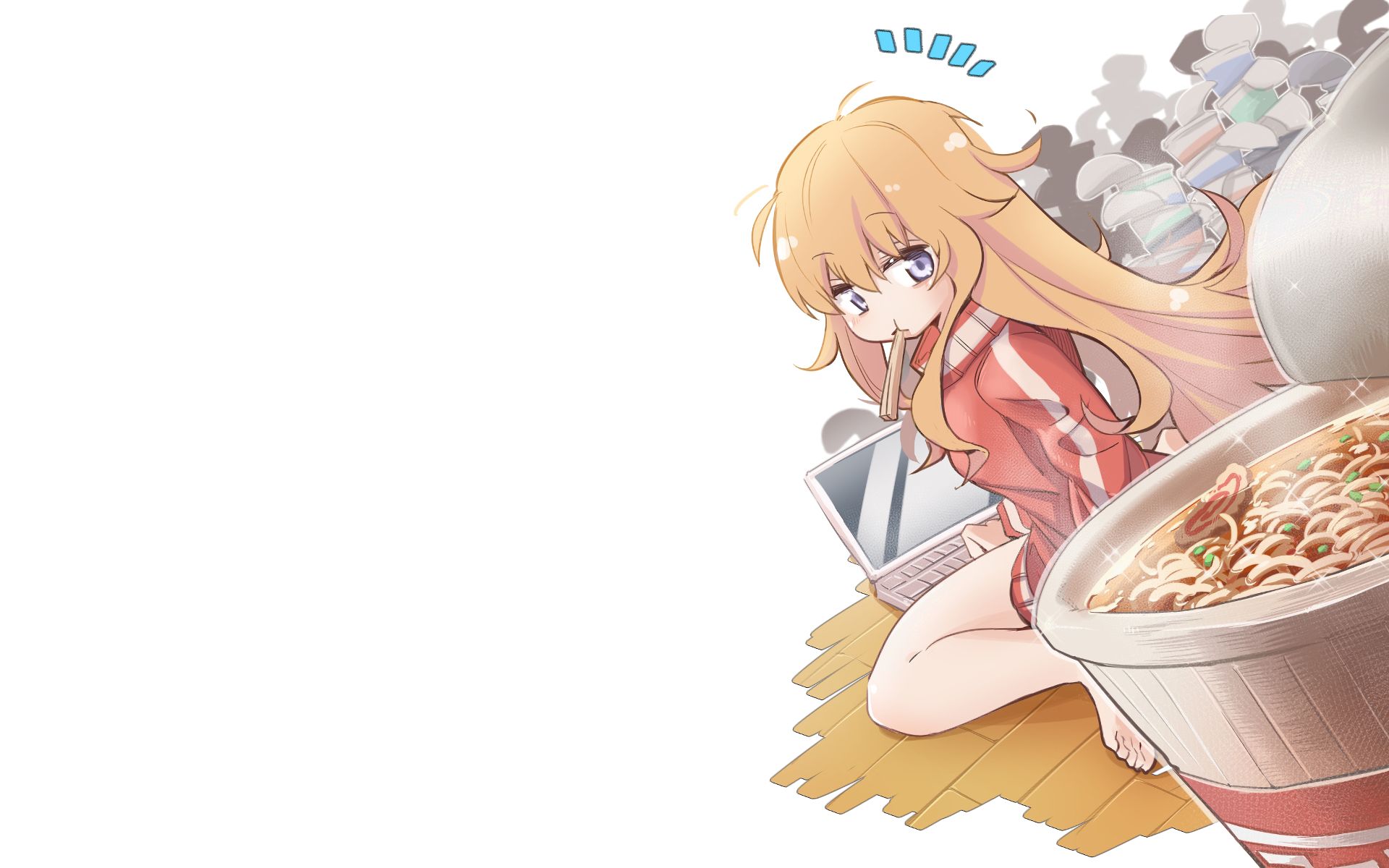 Handy-Wallpaper Animes, Gabriel Tenma Weiß, Gabriel Dropout kostenlos herunterladen.