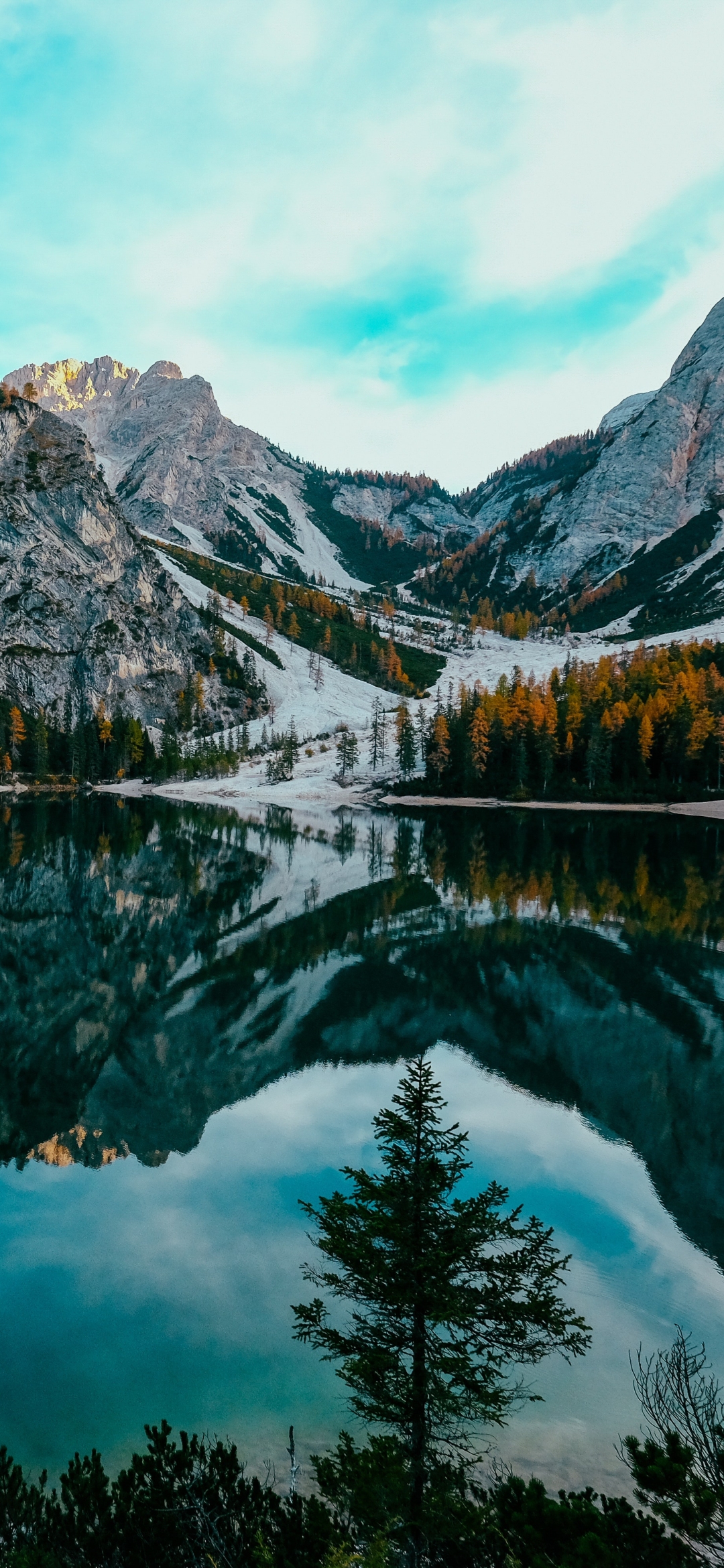 Download mobile wallpaper Nature, Mountain, Lake, Reflection, Earth for free.