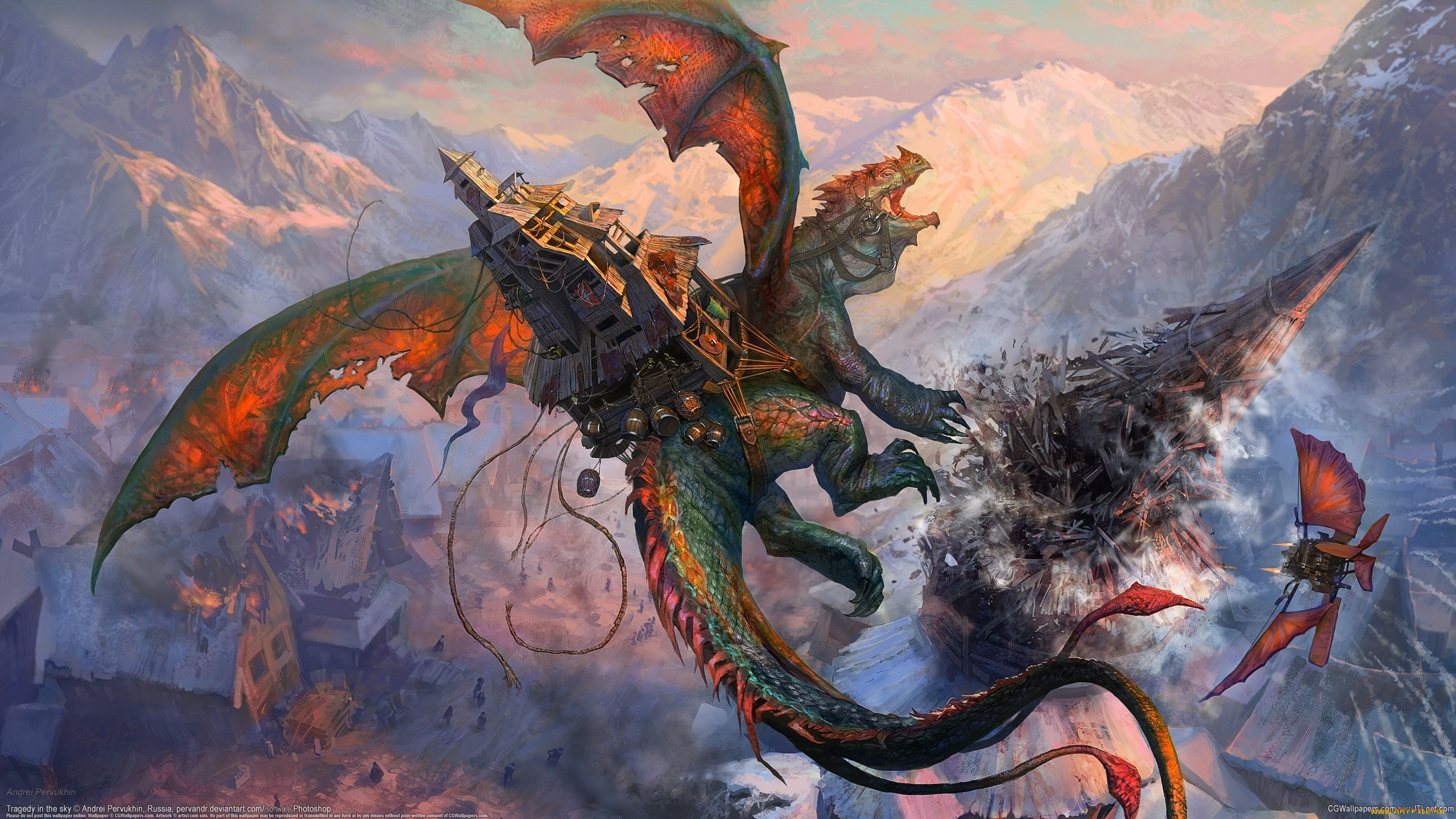 Download mobile wallpaper Fantasy, Dragon for free.