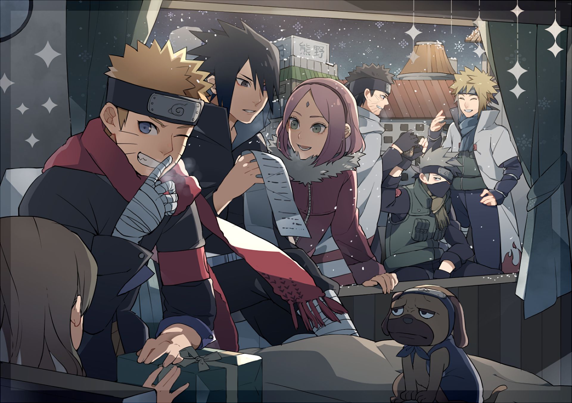 Descarga gratuita de fondo de pantalla para móvil de Naruto, Animado, Sasuke Uchiha, Sakura Haruno, Minato Namikaze, Naruto Uzumaki.