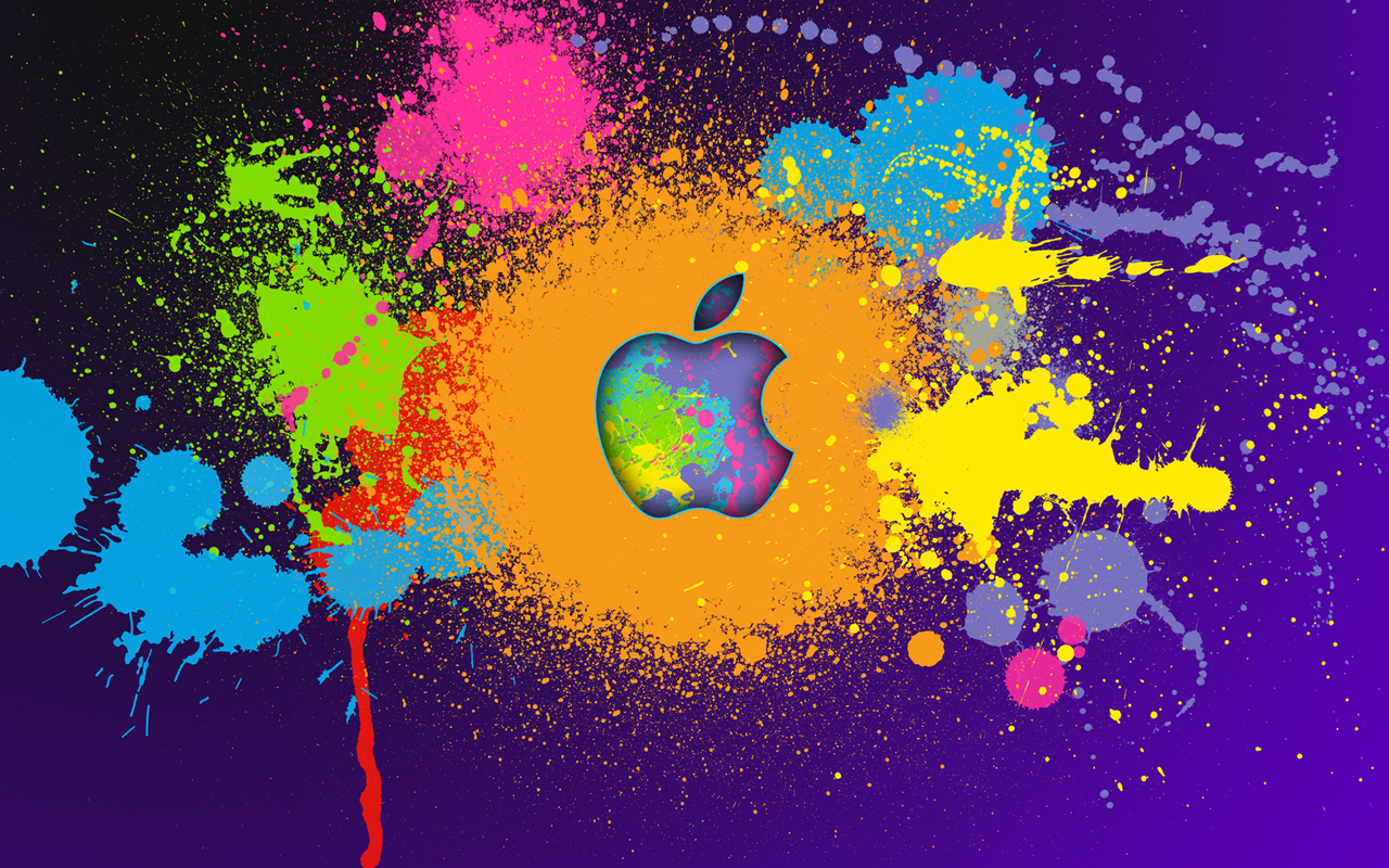 Download mobile wallpaper Apple, Background, Brands, Logos for free.