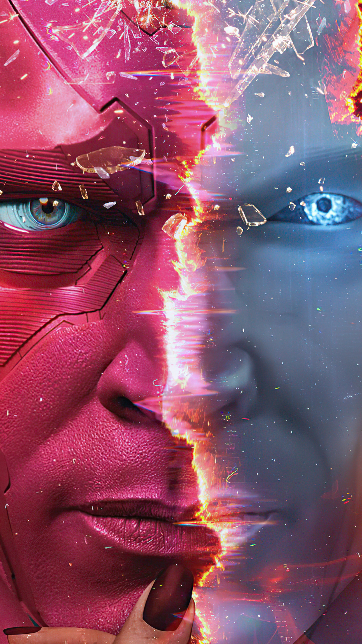 Download mobile wallpaper Tv Show, Vision (Marvel Comics), Wandavision, White Vision (Marvel Comics) for free.