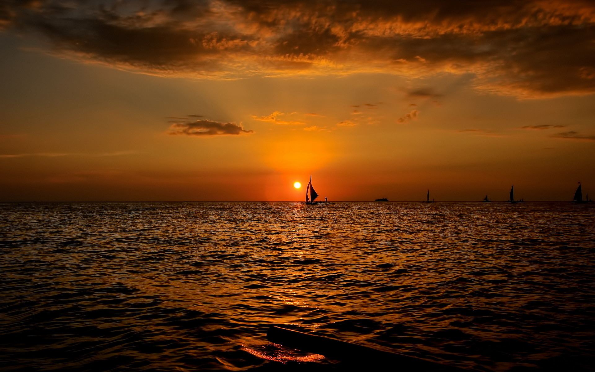 Free download wallpaper Sunset, Earth on your PC desktop