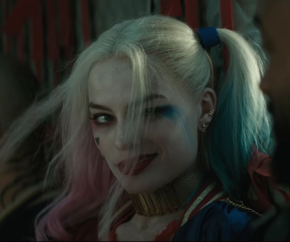 Handy-Wallpaper Filme, Harley Quinn, The Suicide Squad, Margot Robbie kostenlos herunterladen.