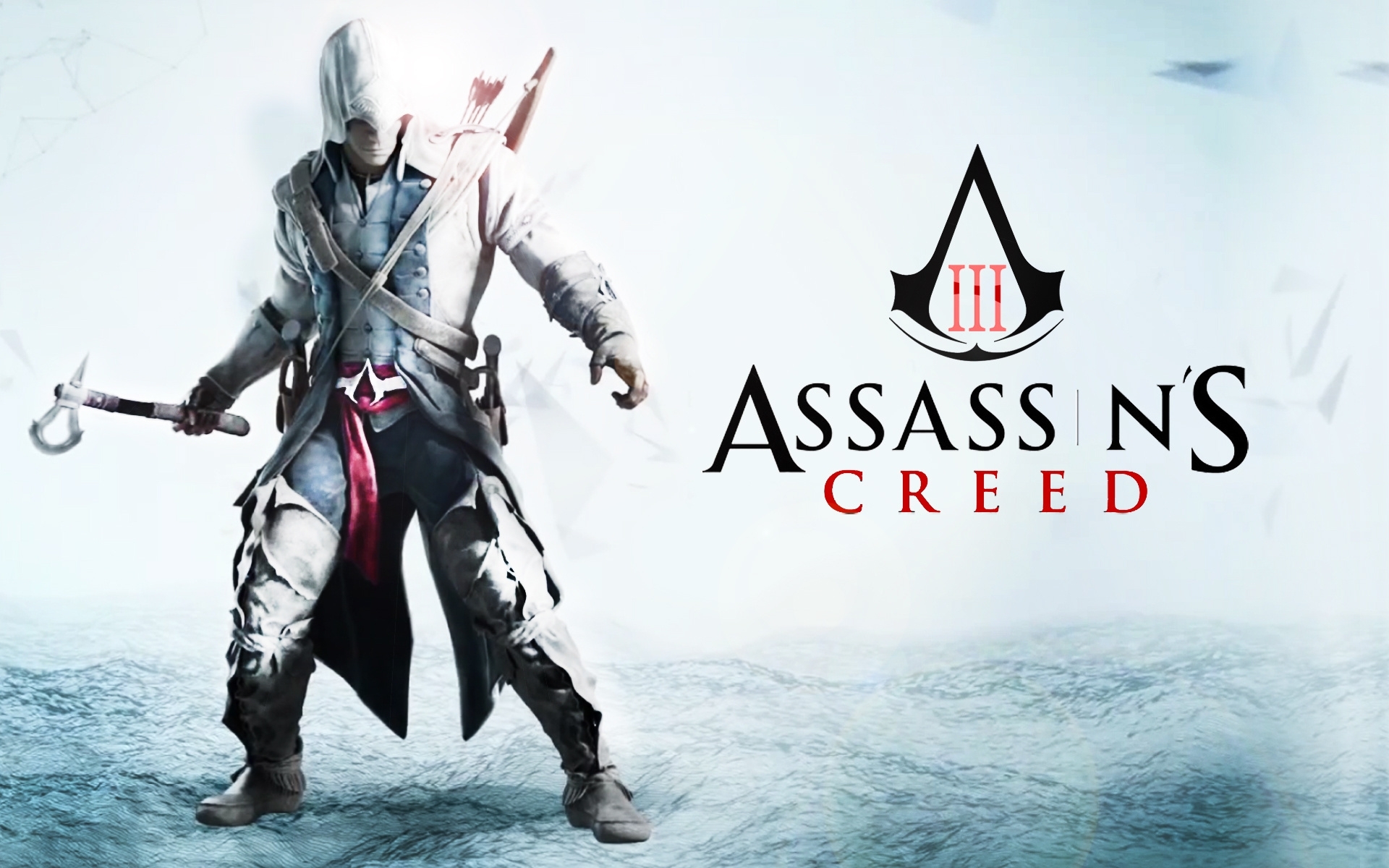 Wallpaper Full HD games, assassin's creed, white