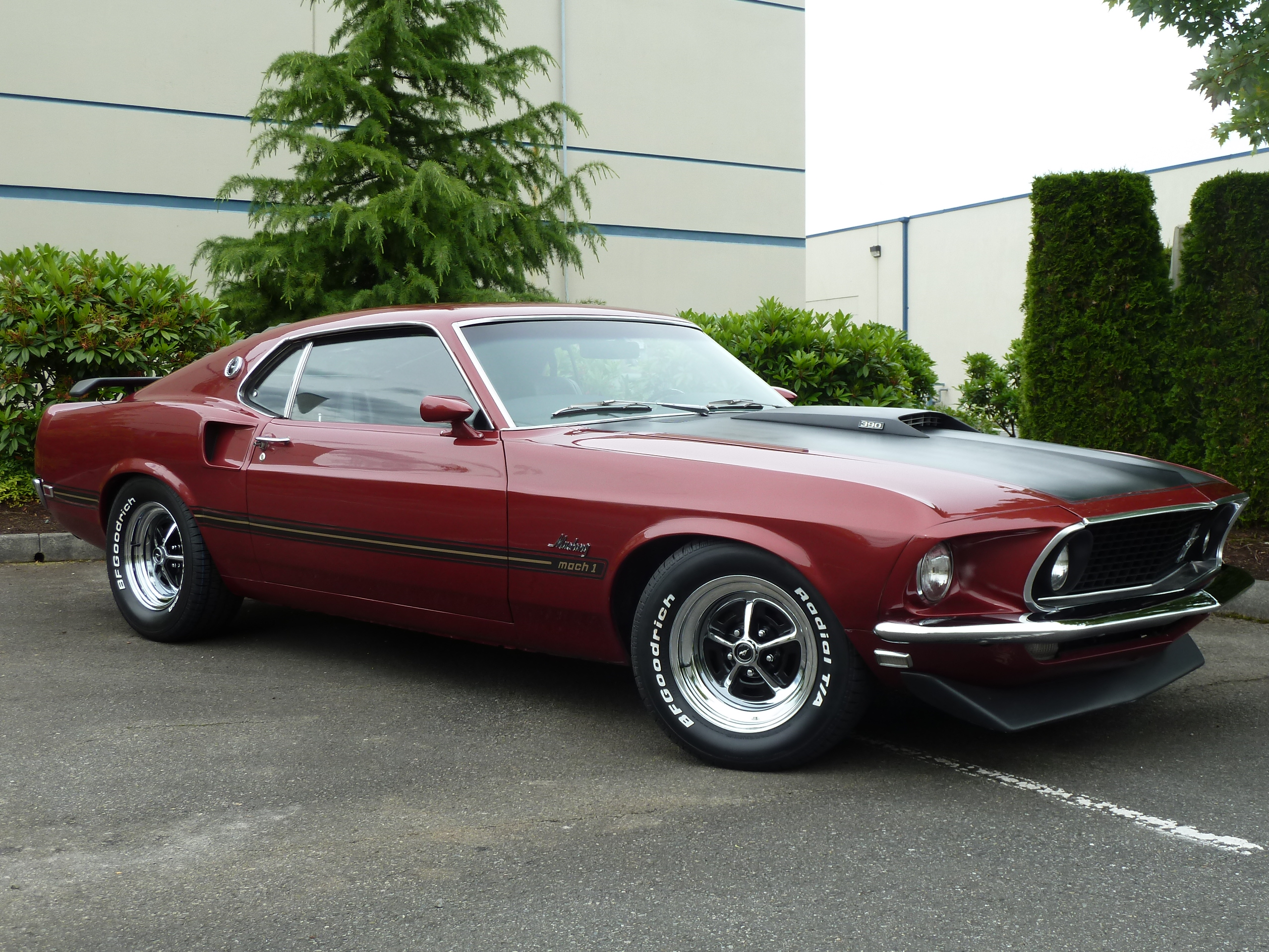Free download wallpaper Ford, Car, Muscle Car, Fastback, Vehicles, Ford Mustang Mach 1 on your PC desktop