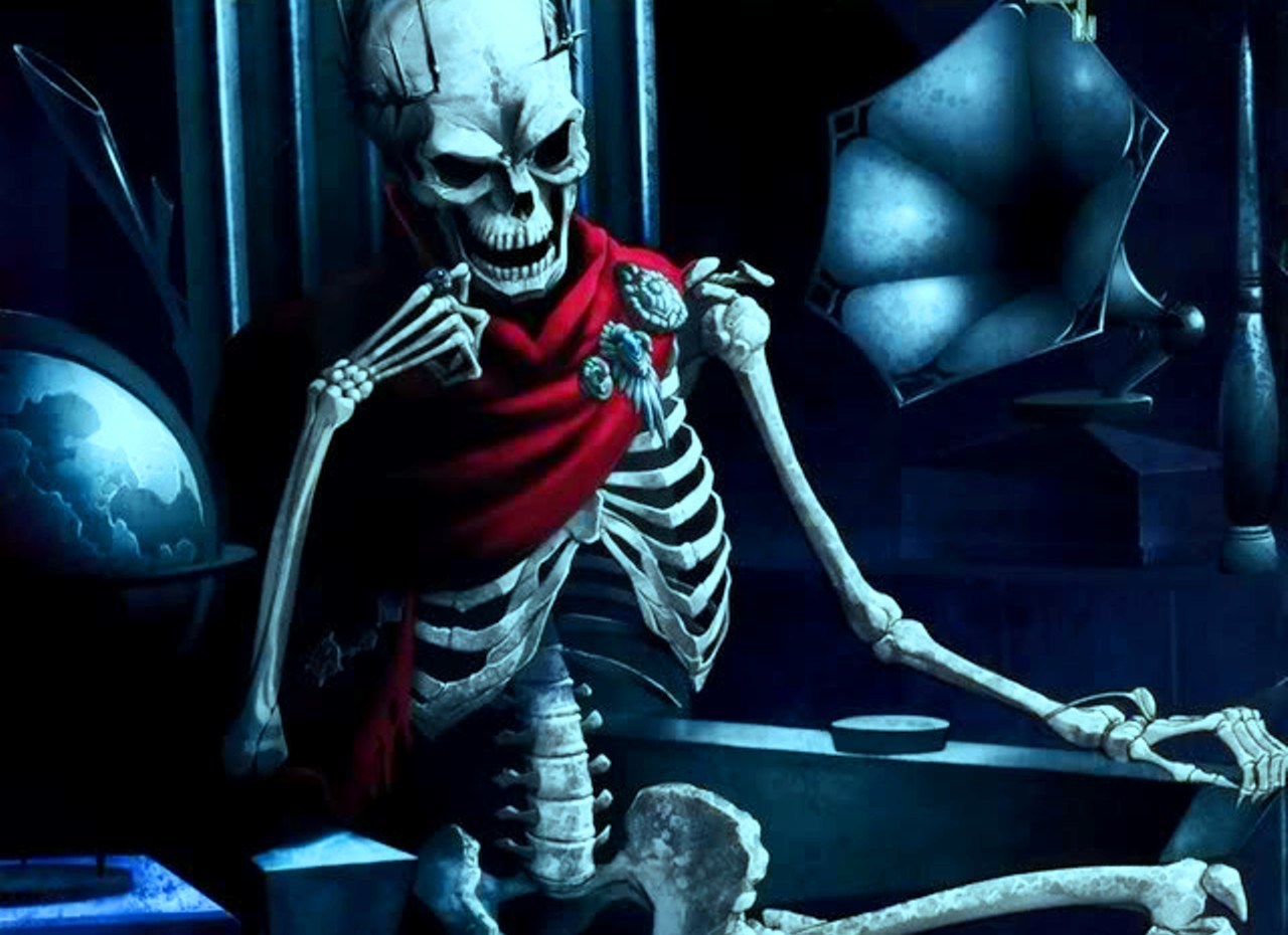 Free download wallpaper Dark, Skeleton on your PC desktop