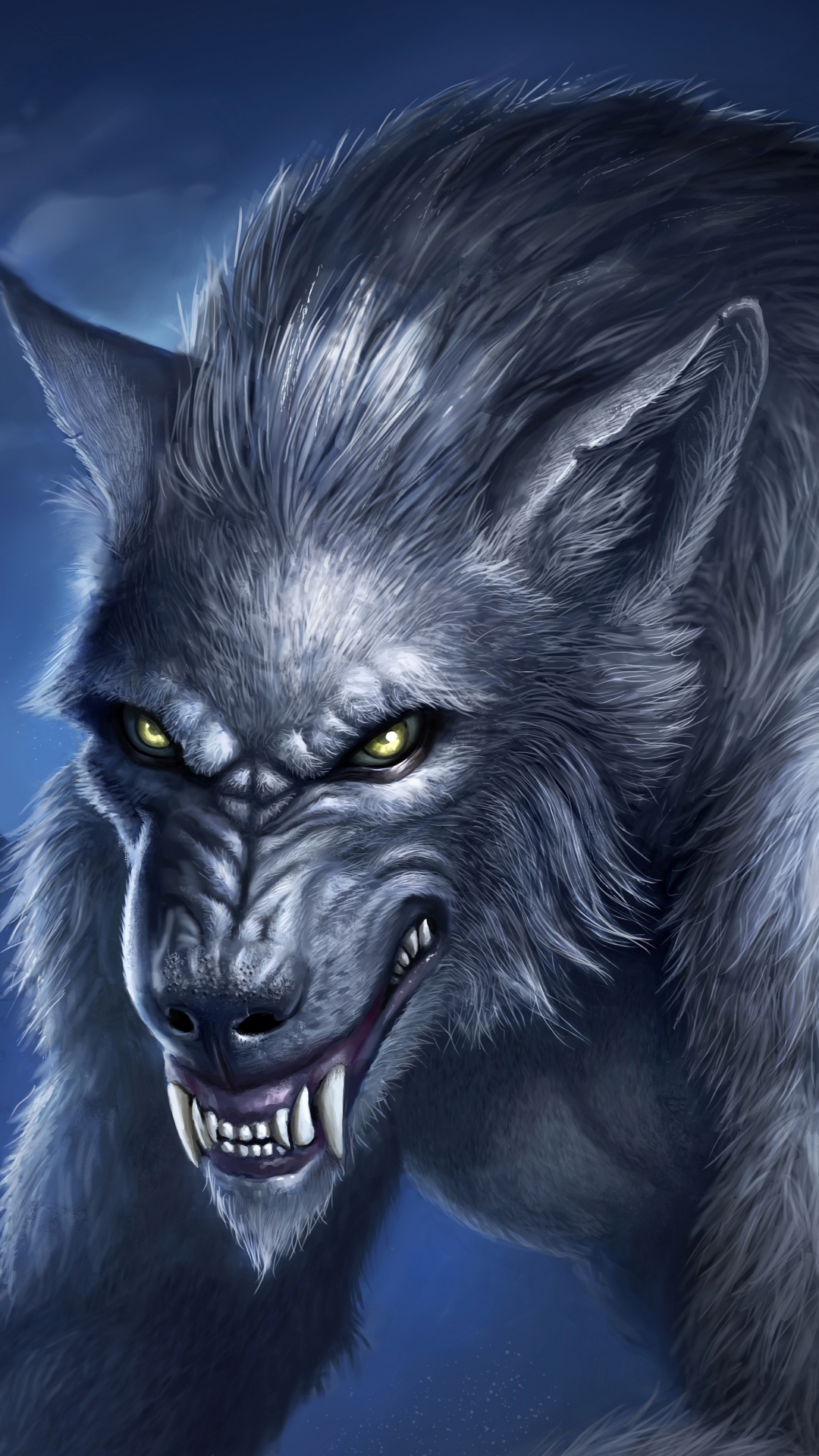 Download mobile wallpaper Dark, Werewolf for free.