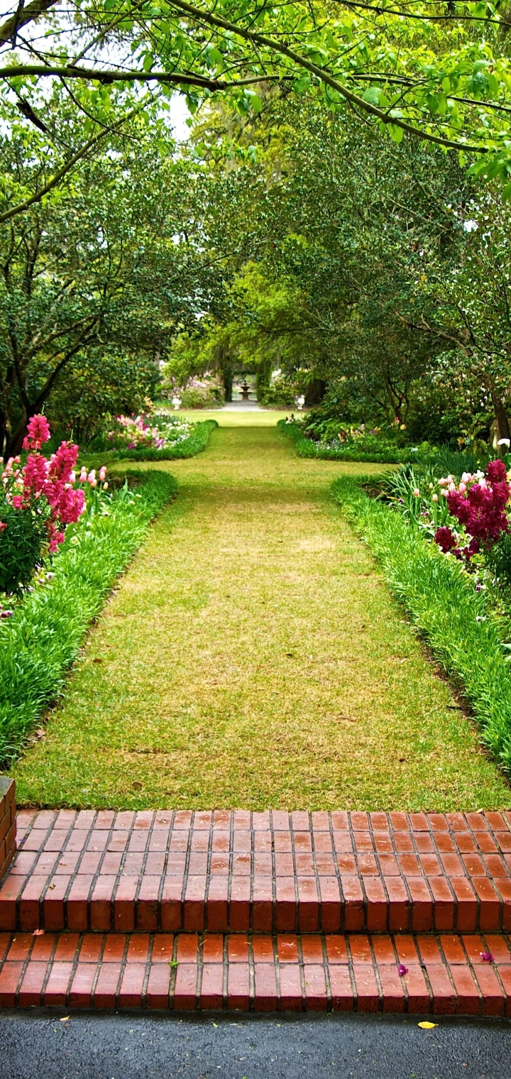 Download mobile wallpaper Garden, Man Made for free.