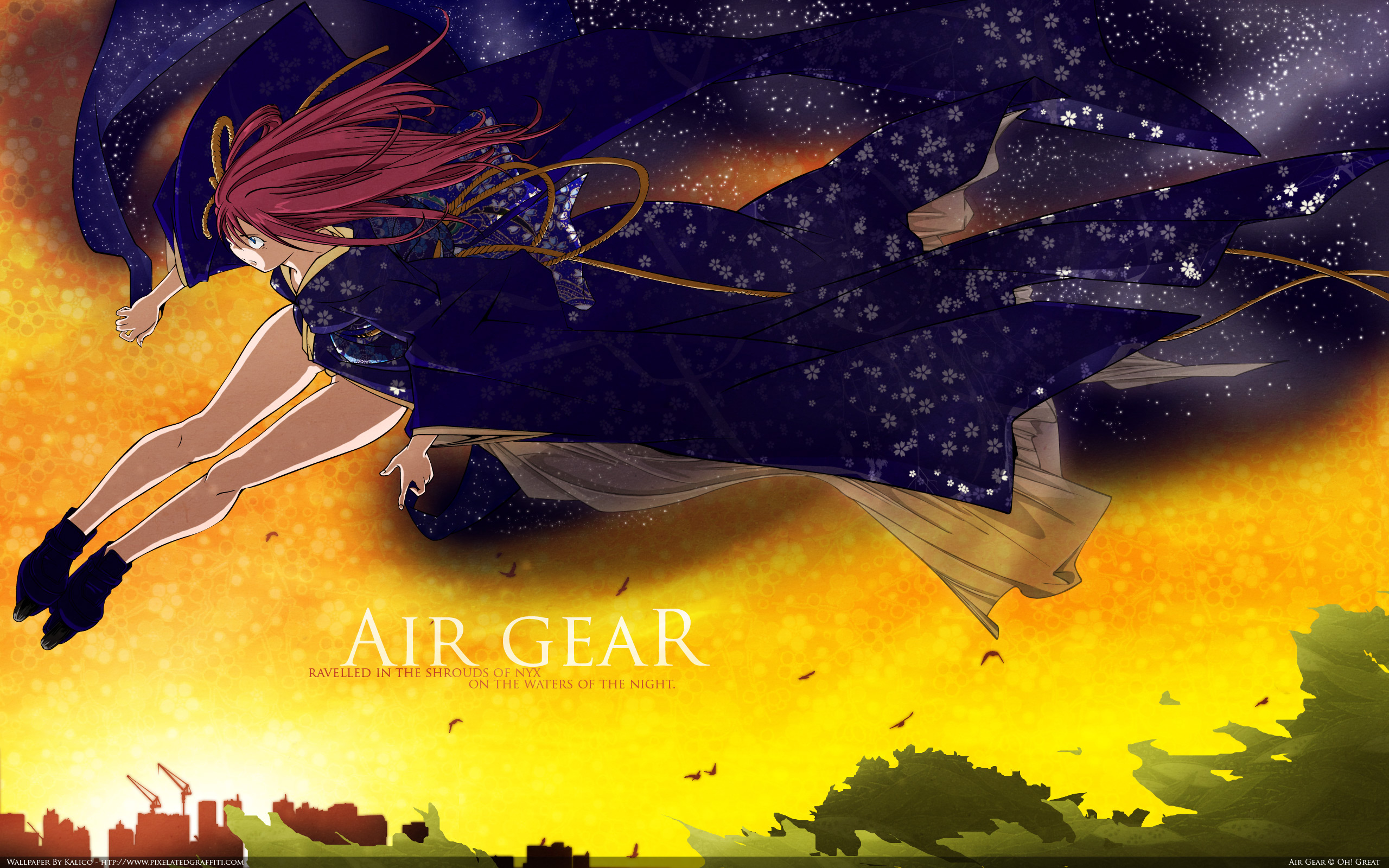 Air Gear  1366x768 Wallpapers