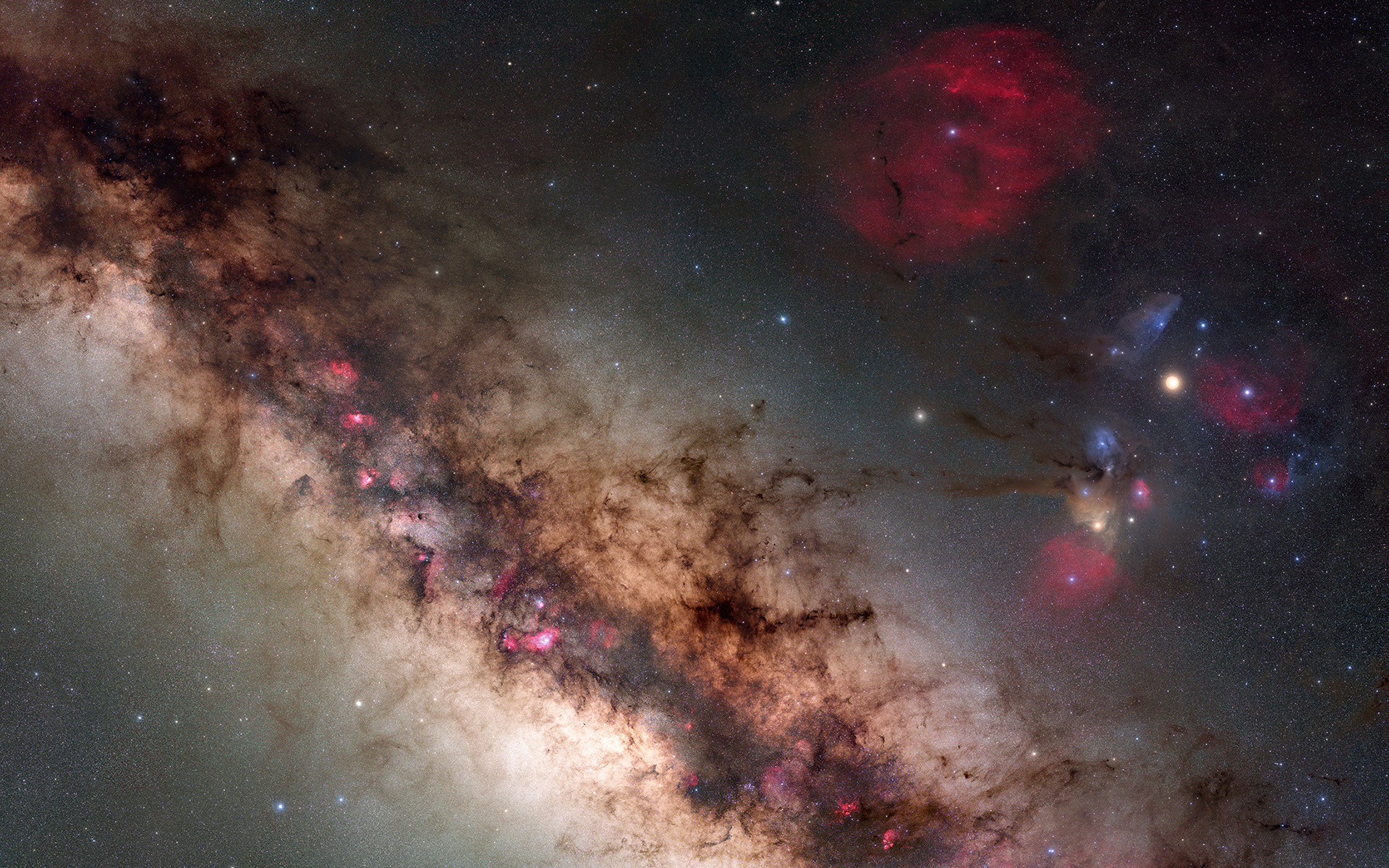 Free download wallpaper Milky Way, Sci Fi on your PC desktop