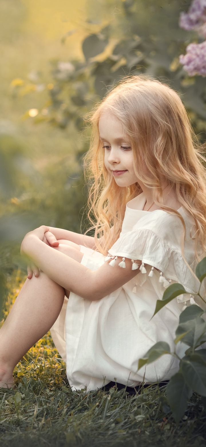 Download mobile wallpaper Child, Blonde, Photography, Little Girl for free.