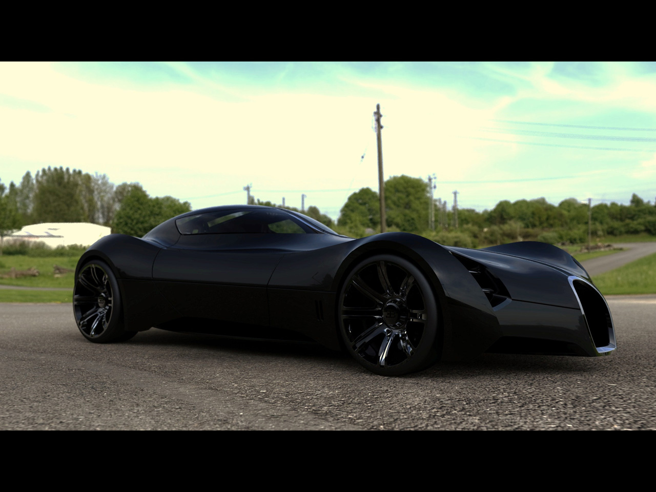 Laden Sie Bugatti Aerolithe Konzept HD-Desktop-Hintergründe herunter
