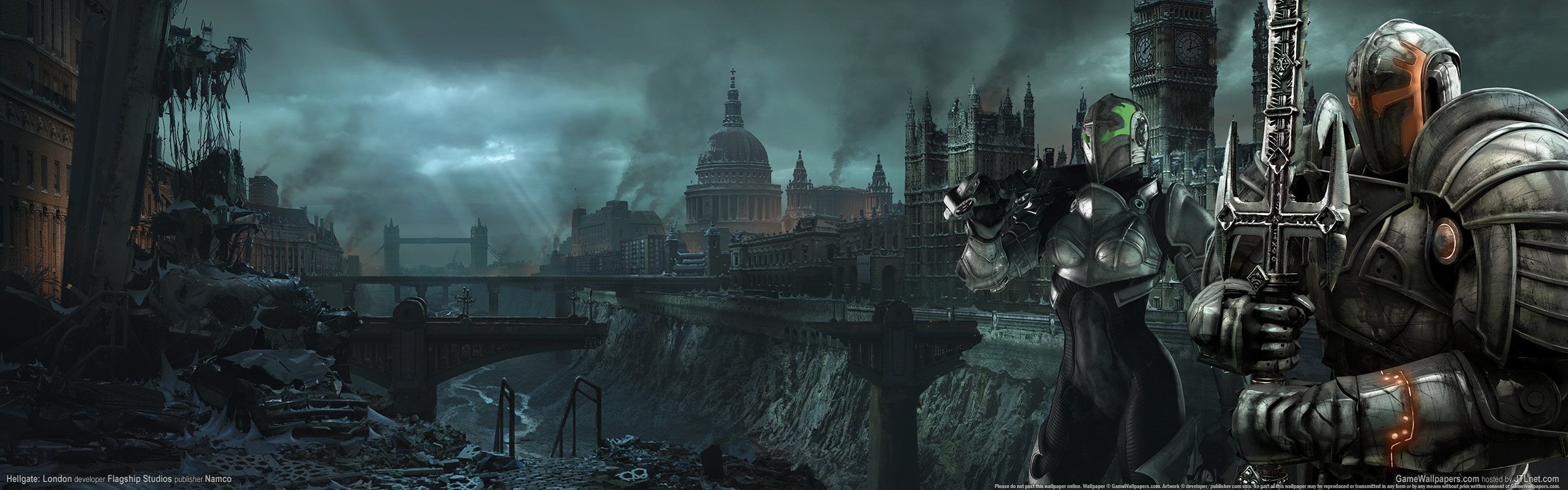 Hellgate: London Vertical Background
