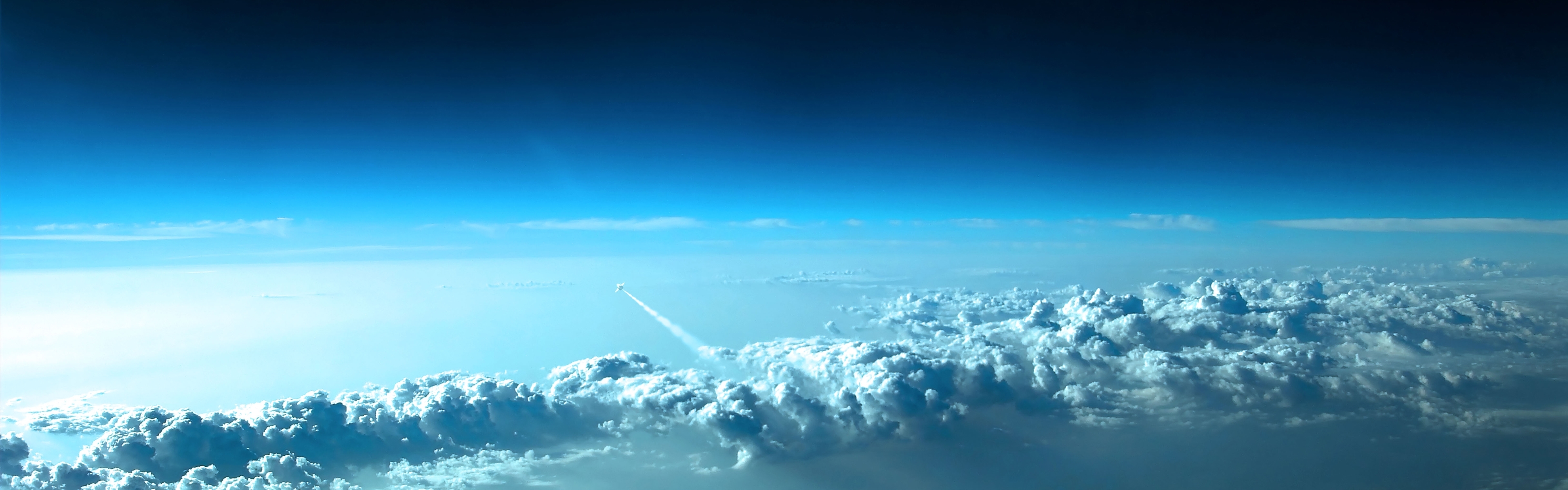 Скачать обои бесплатно Облака, Небо, Пейзаж, Космос картинка на рабочий стол ПК