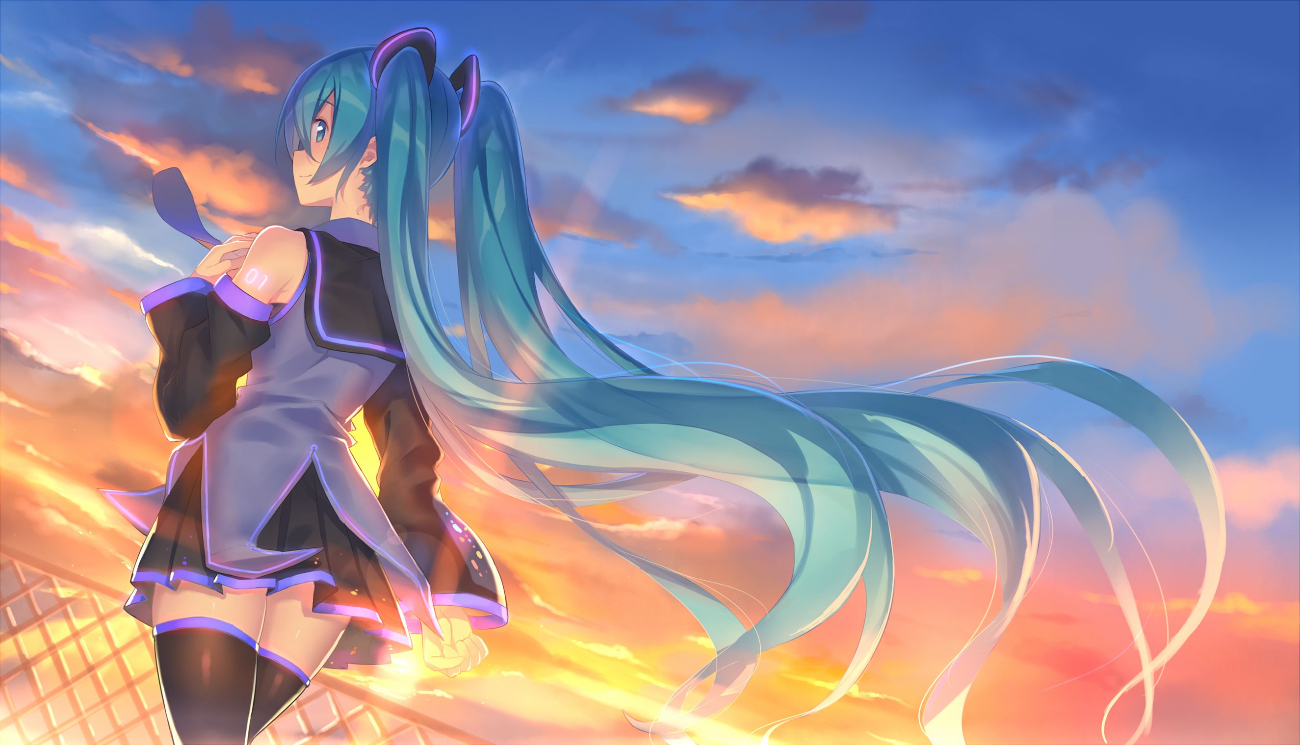 Descarga gratuita de fondo de pantalla para móvil de Vocaloid, Animado, Hatsune Miku.