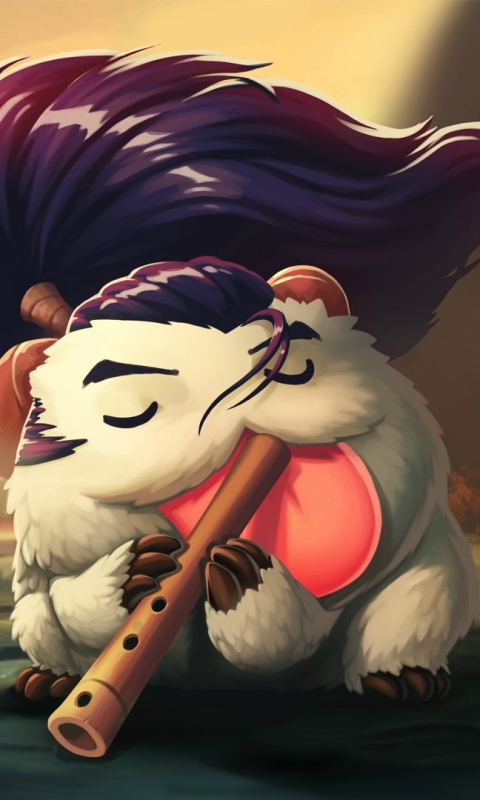 Handy-Wallpaper League Of Legends, Computerspiele, Yasuo (Liga Der Legenden), Poro kostenlos herunterladen.