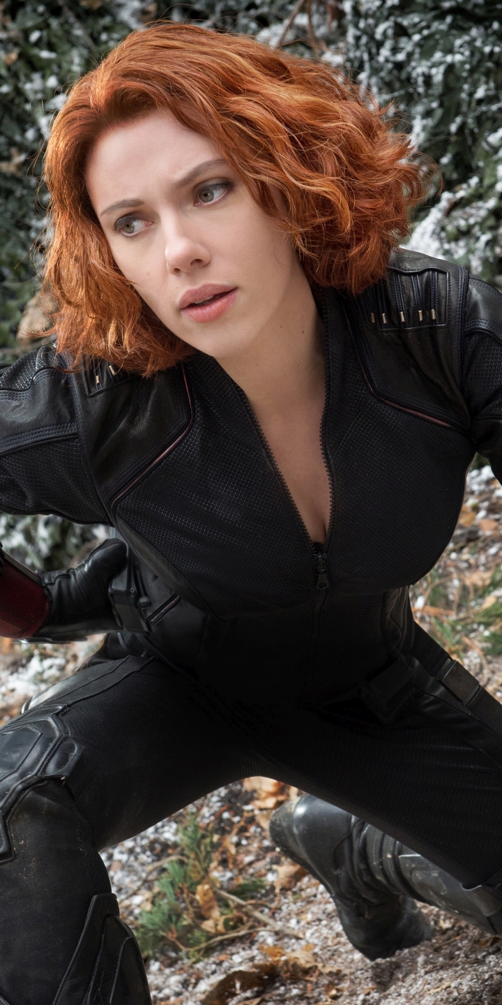 Handy-Wallpaper Scarlett Johansson, Rothaarige, Filme, Schwarze Witwe, Die Rächer, Avengers: Age Of Ultron kostenlos herunterladen.