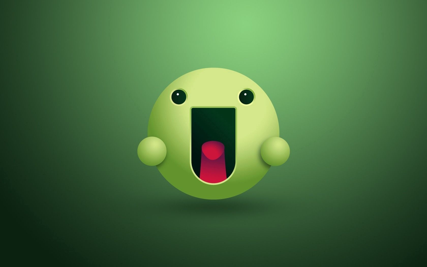 green, abstract, human, person, face, language, tongue for android