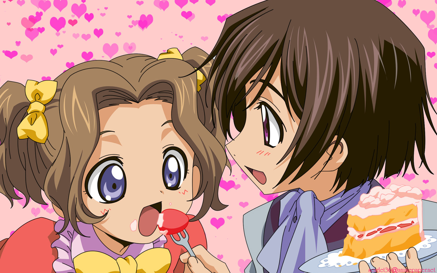 Download mobile wallpaper Anime, Lelouch Lamperouge, Code Geass, Nunnally Lamperouge for free.
