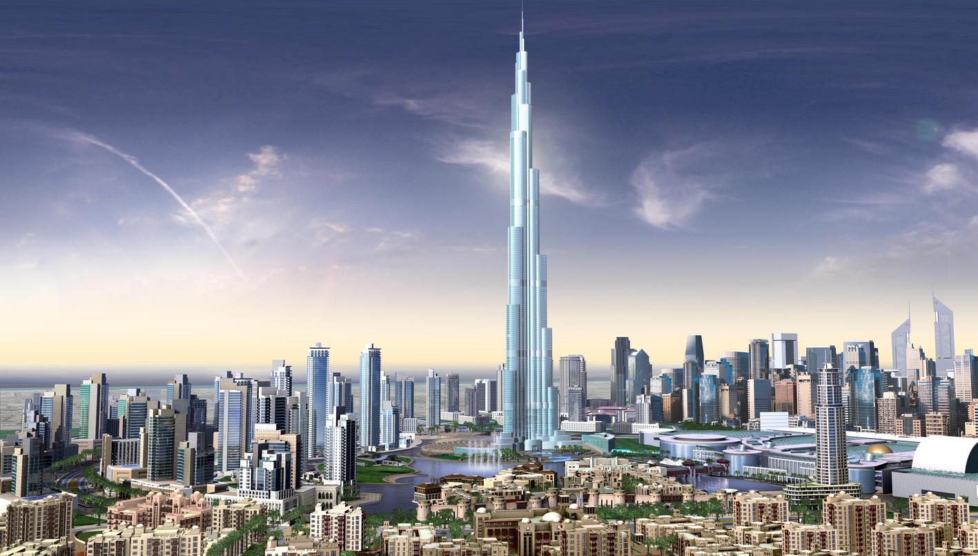 Meilleurs fonds d'écran Burj Khalifa pour l'écran du téléphone