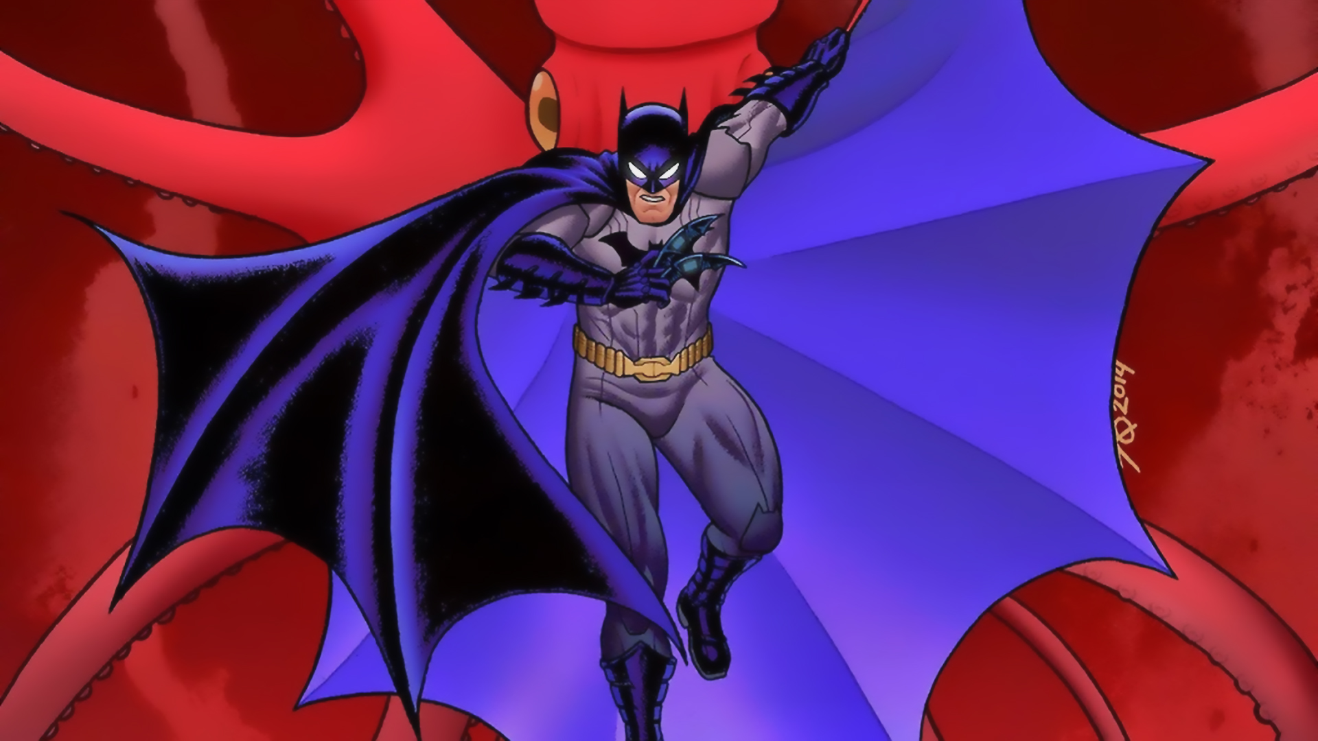 Laden Sie das Comics, The Batman-Bild kostenlos auf Ihren PC-Desktop herunter