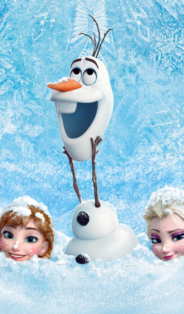 Download mobile wallpaper Snow, Frost, Frozen, Face, Movie, Anna (Frozen), Elsa (Frozen), Hans (Frozen), Kristoff (Frozen), Olaf (Frozen) for free.