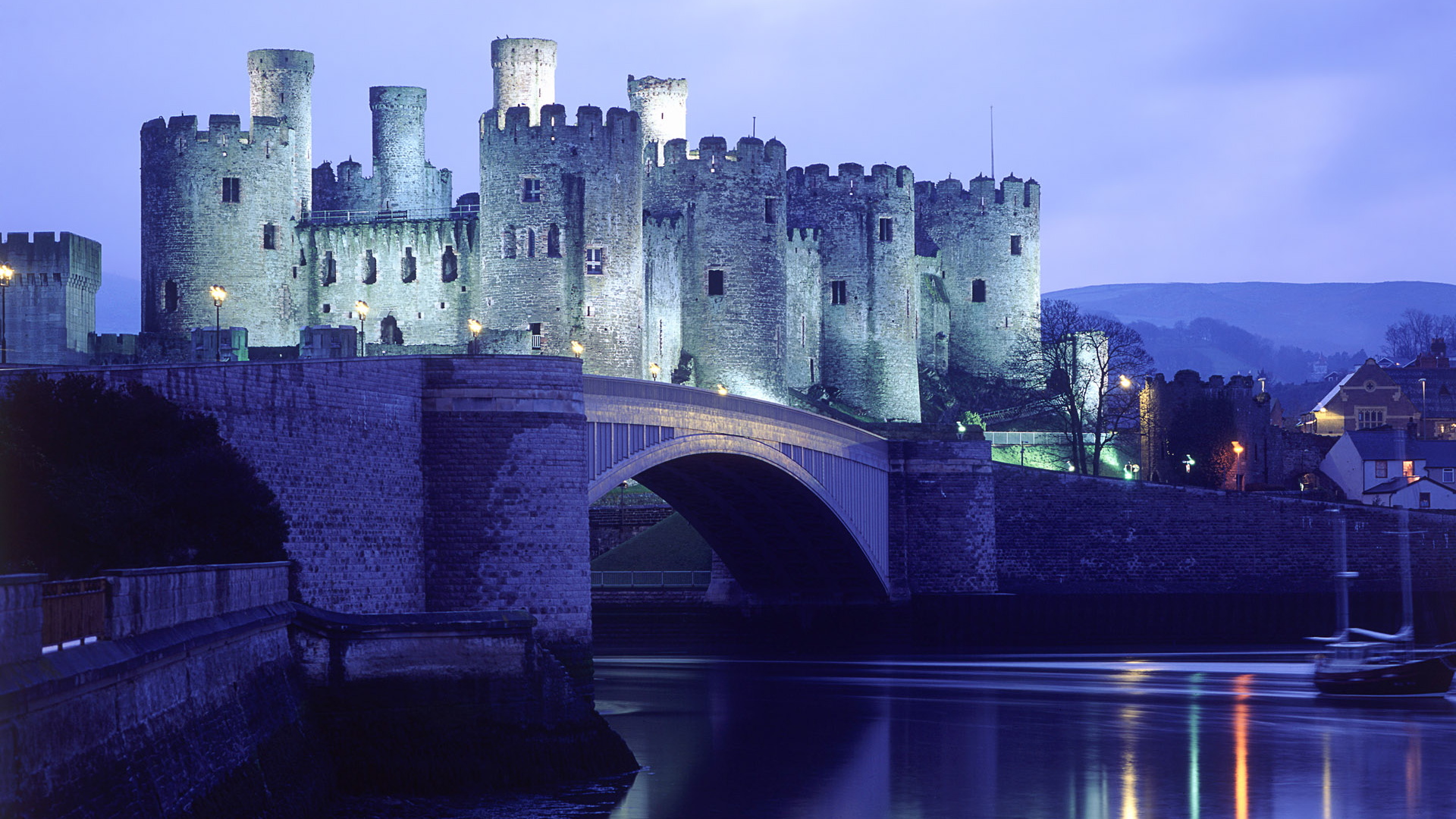 1496828 Protetores de tela e papéis de parede Castelo De Conwy em seu telefone. Baixe  fotos gratuitamente