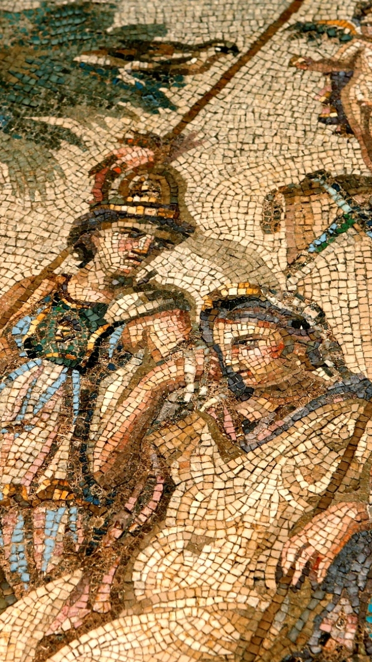 Download mobile wallpaper Artistic, Mosaic, Goddess, Cultural for free.