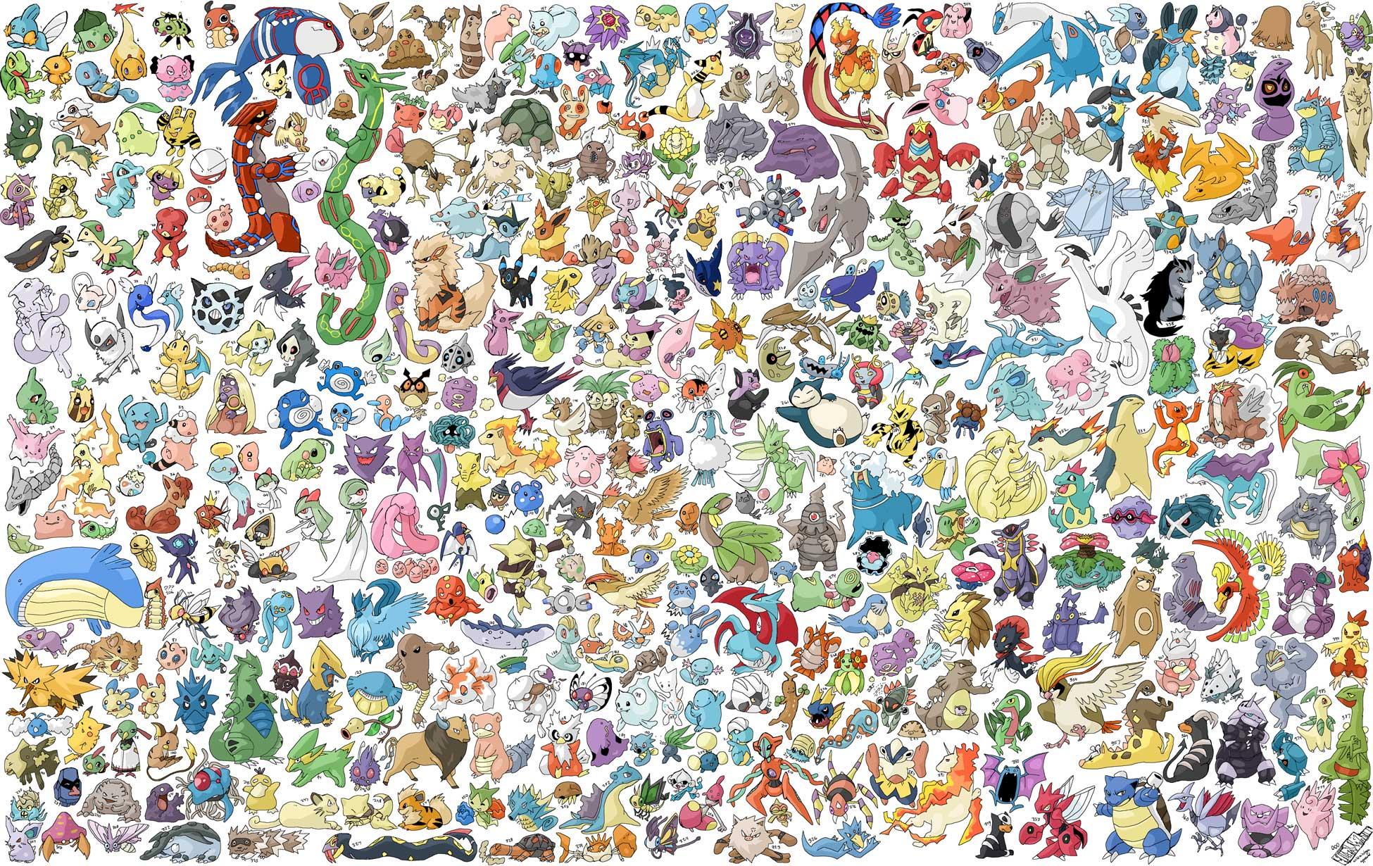 Handy-Wallpaper Pokémon, Computerspiele kostenlos herunterladen.