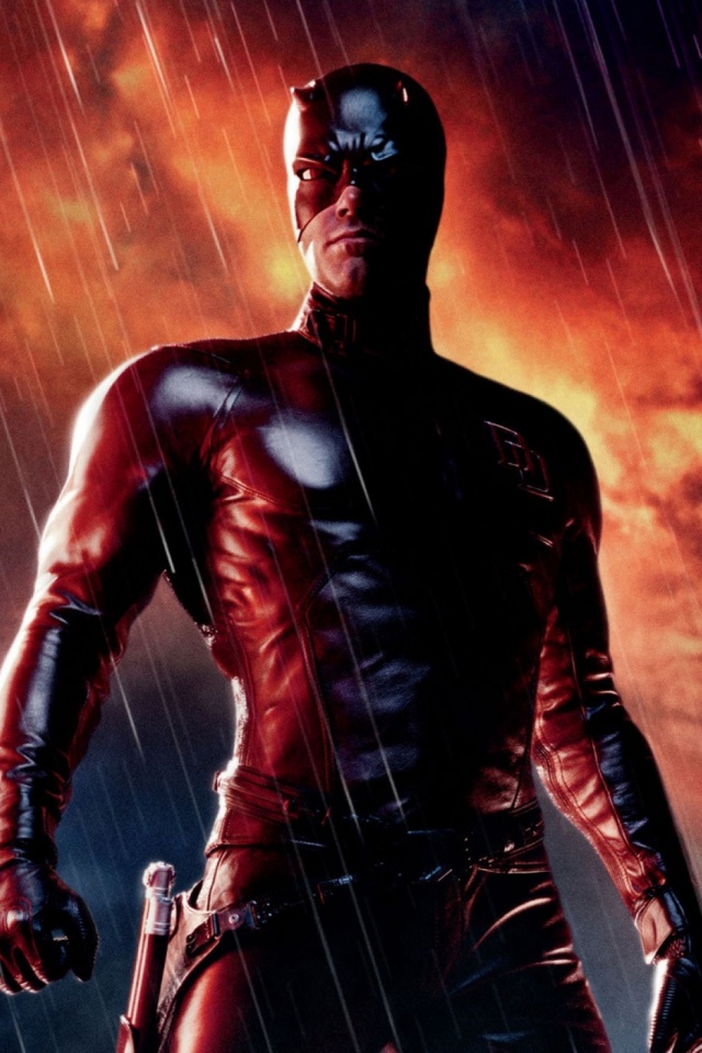 Download mobile wallpaper Rain, Movie, Superhero, Daredevil for free.