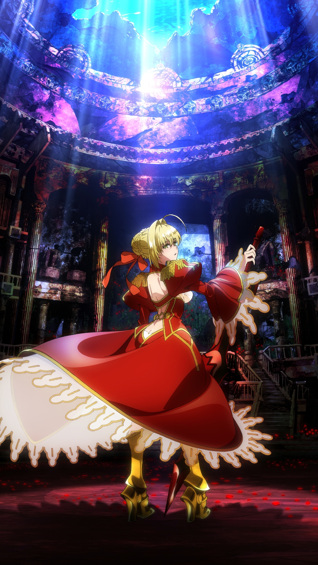 Download mobile wallpaper Anime, Saber (Fate Series), Red Saber, Fate/extra, Fate Series for free.