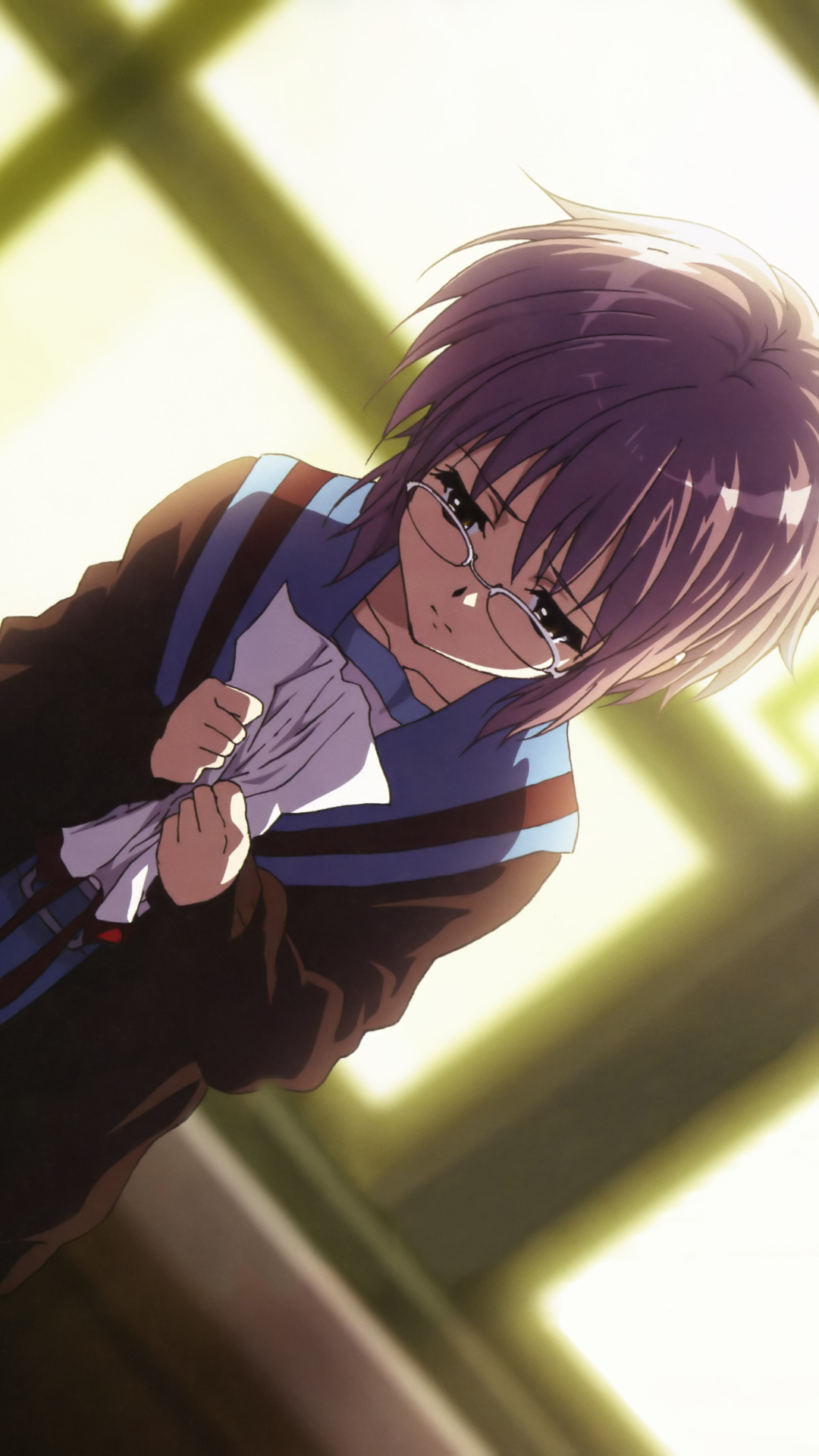 Descarga gratuita de fondo de pantalla para móvil de Animado, Suzumiya Haruhi No Yūutsu, Yuki Nagato.