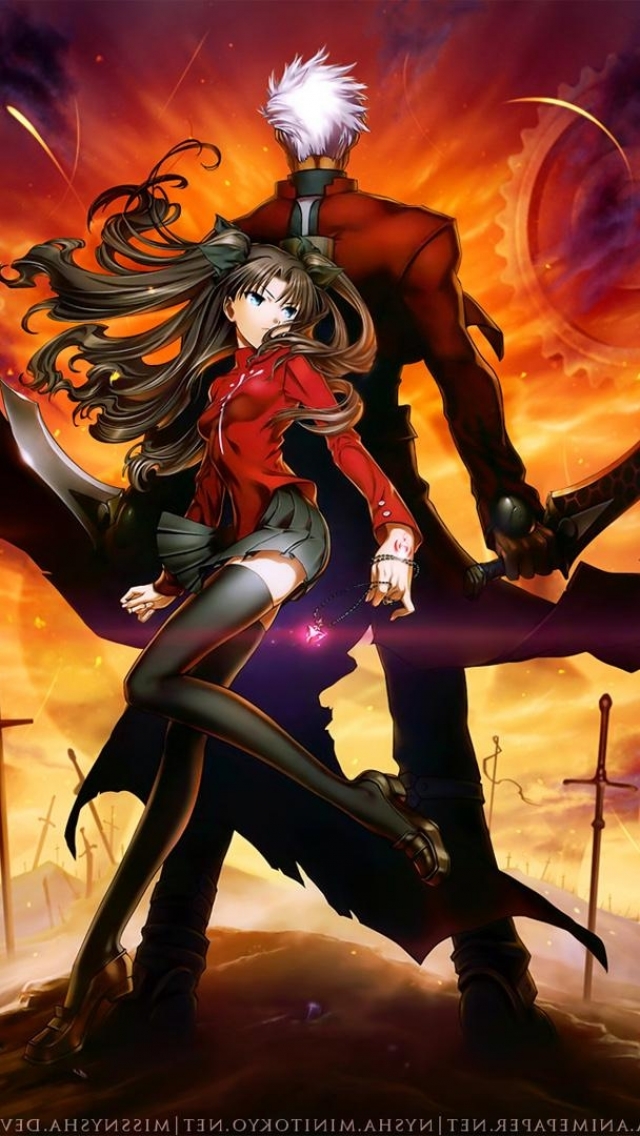Download mobile wallpaper Anime, Archer (Fate/stay Night), Fate/stay Night: Unlimited Blade Works, Rin Tohsaka, Fate Series for free.