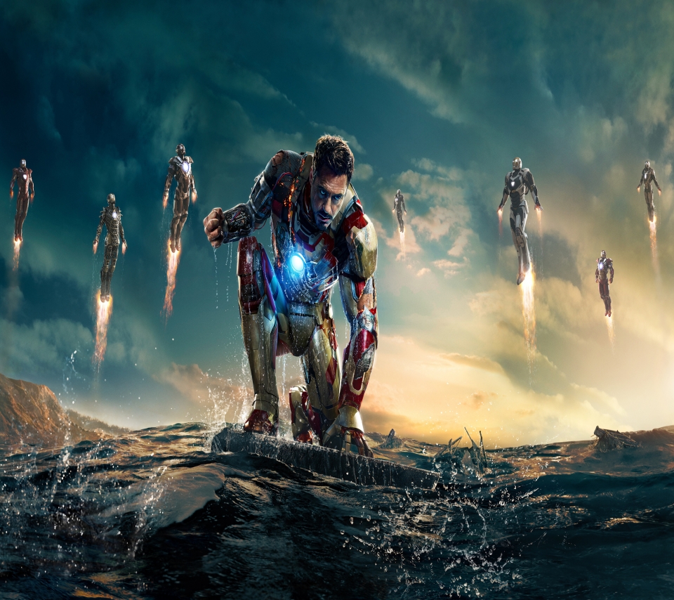 Download mobile wallpaper Iron Man, Movie, Iron Man 3 for free.