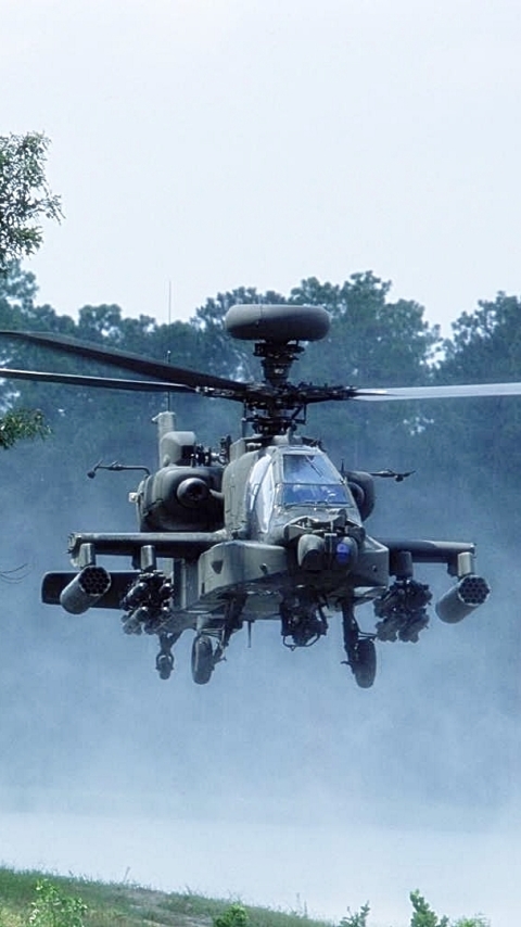無料モバイル壁紙軍隊, ボーイング Ah 64 アパッチ, 軍用ヘリコプターをダウンロードします。