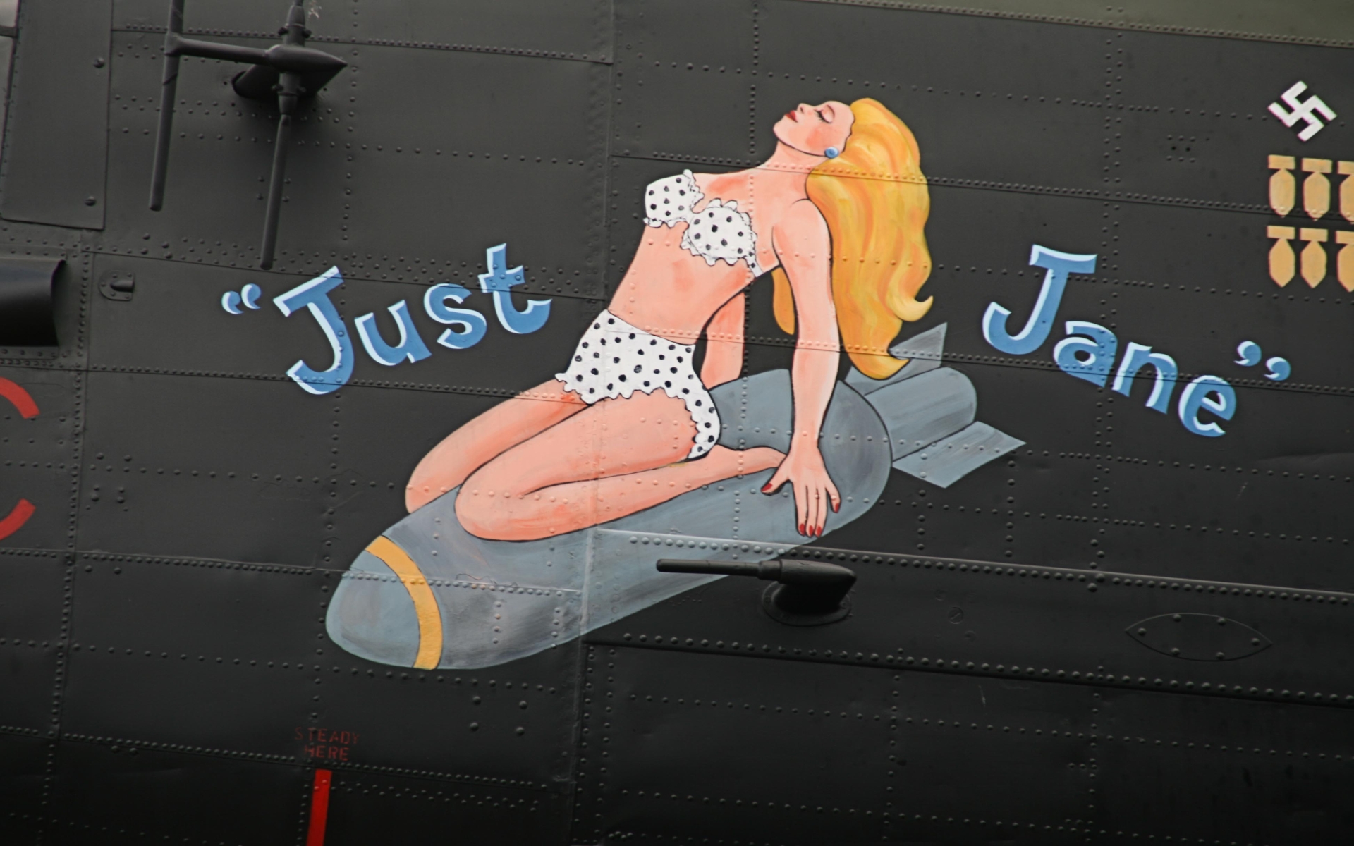 Download mobile wallpaper Military, Aircraft Nose Art for free.