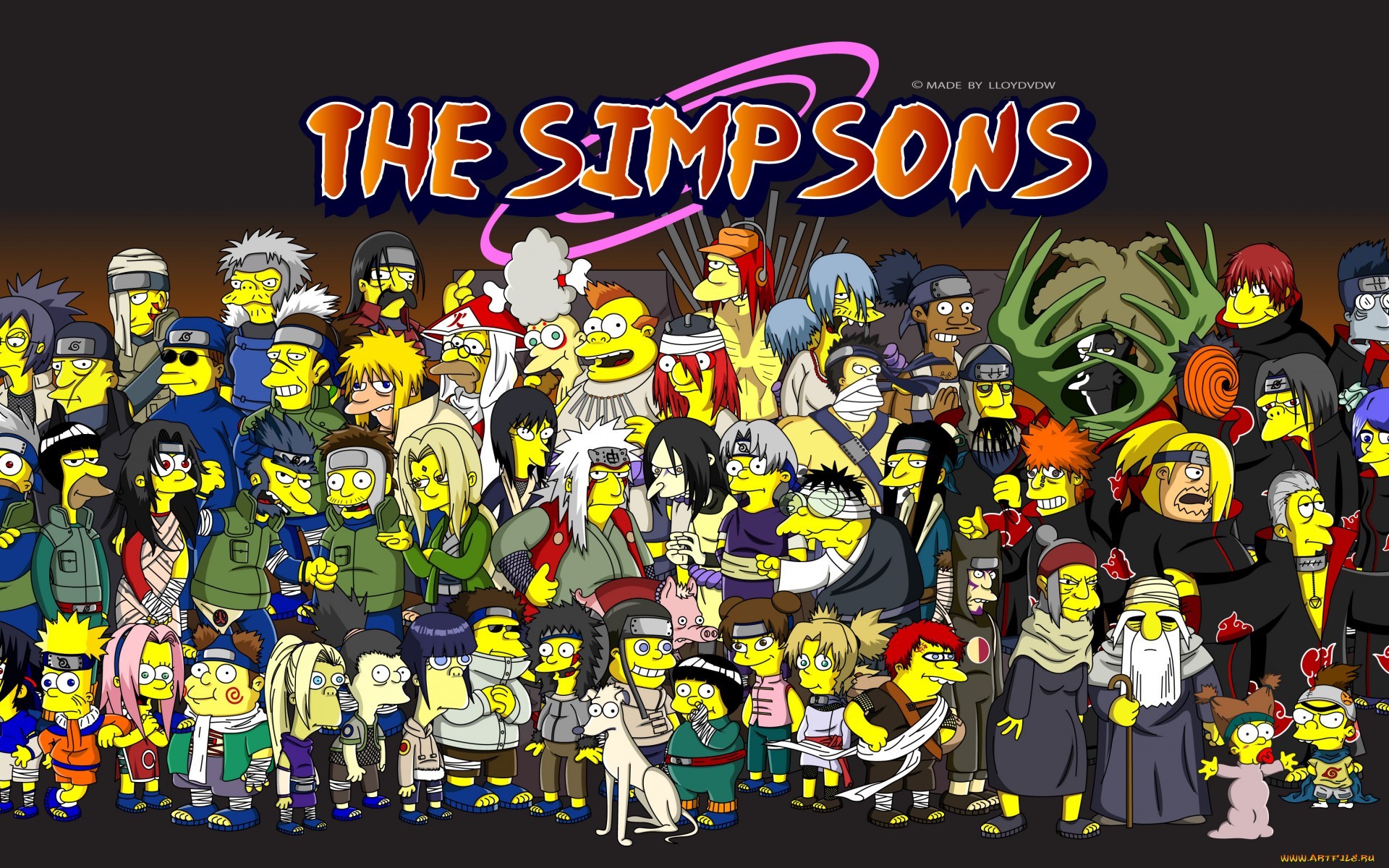 Free download wallpaper Tv Show, The Simpsons, Cast on your PC desktop