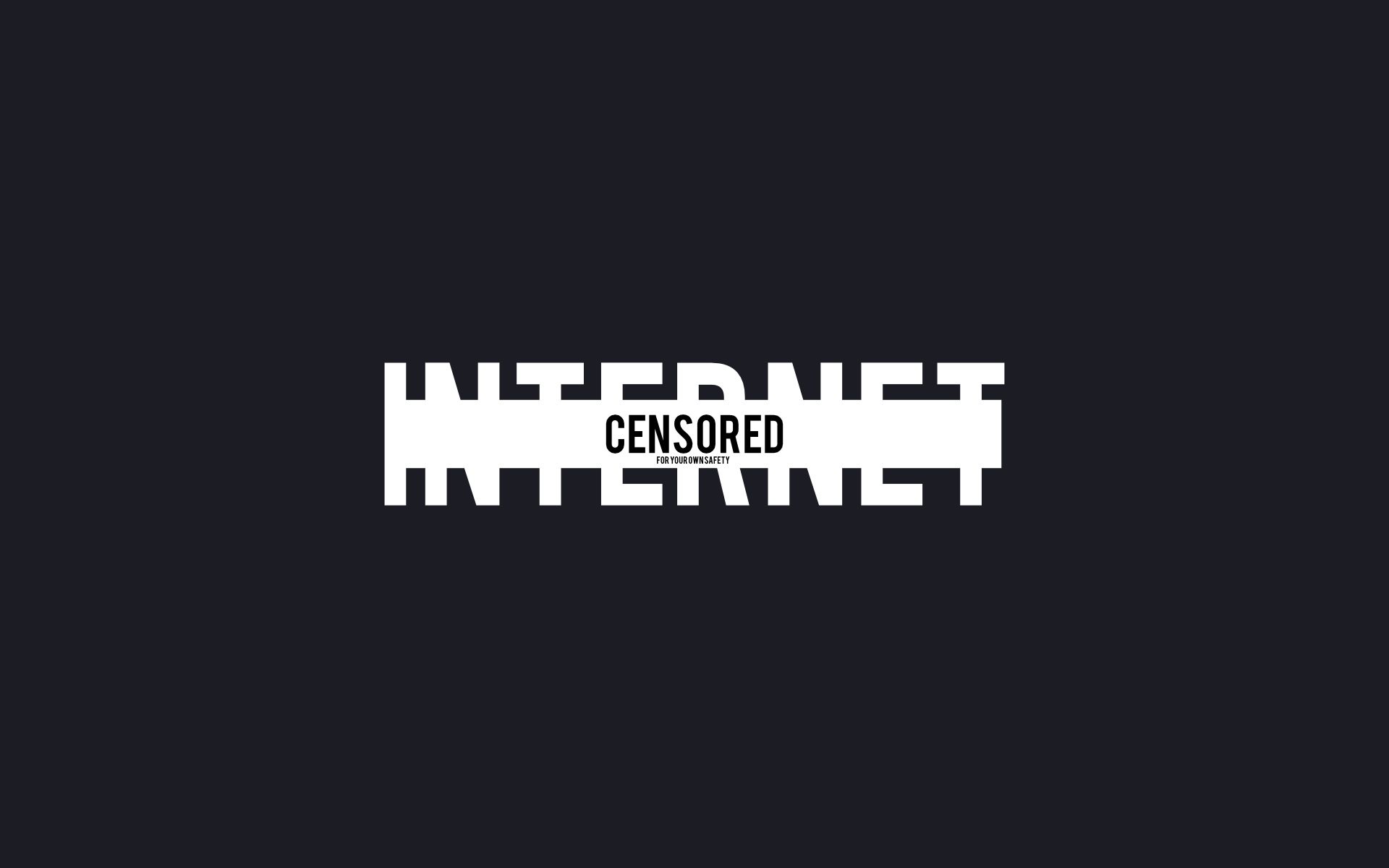 Завантажити шпалери Цензура на телефон безкоштовно
