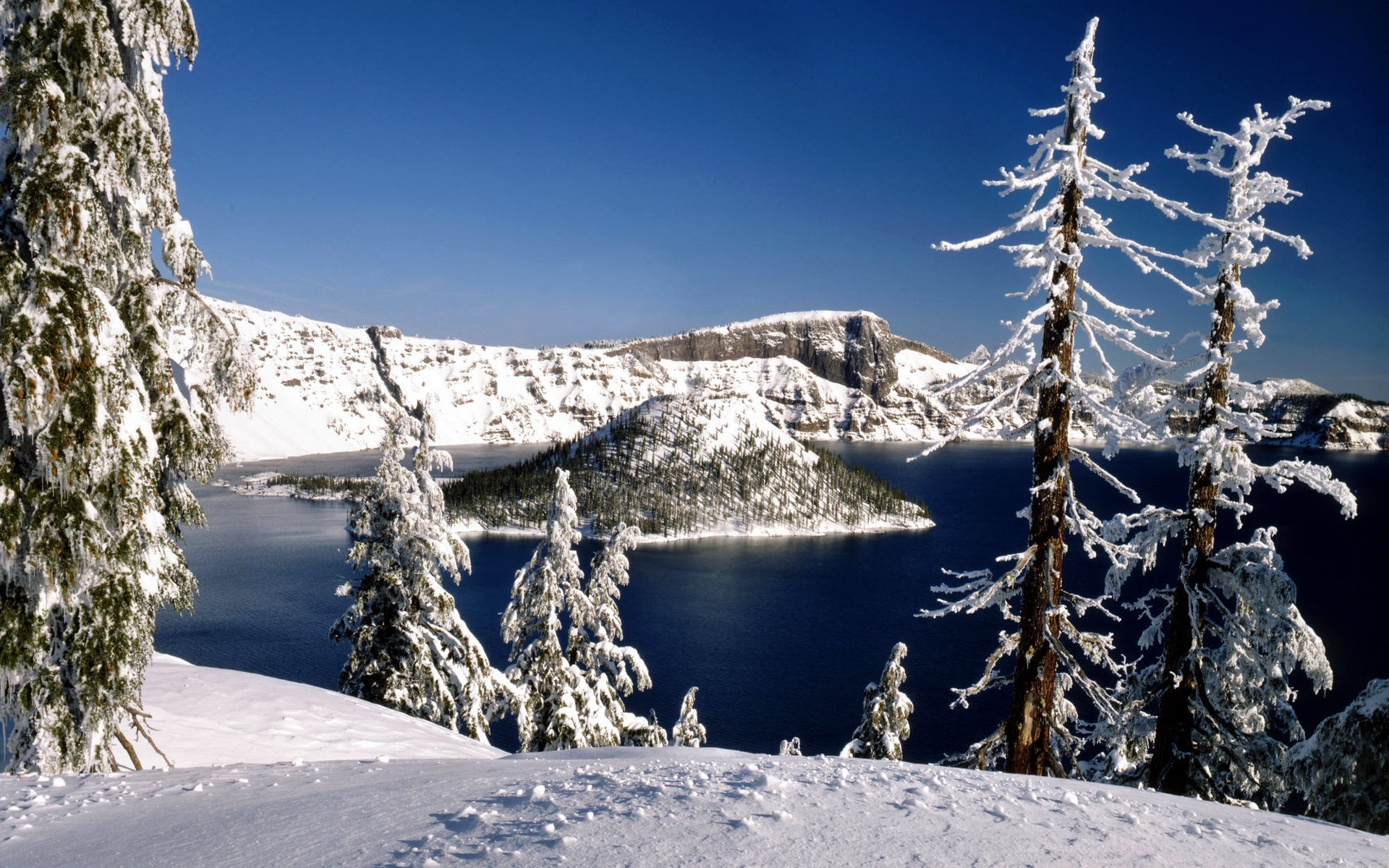 Free download wallpaper Winter, Snow, Mountain, Earth, Volcano, Volcanoes on your PC desktop