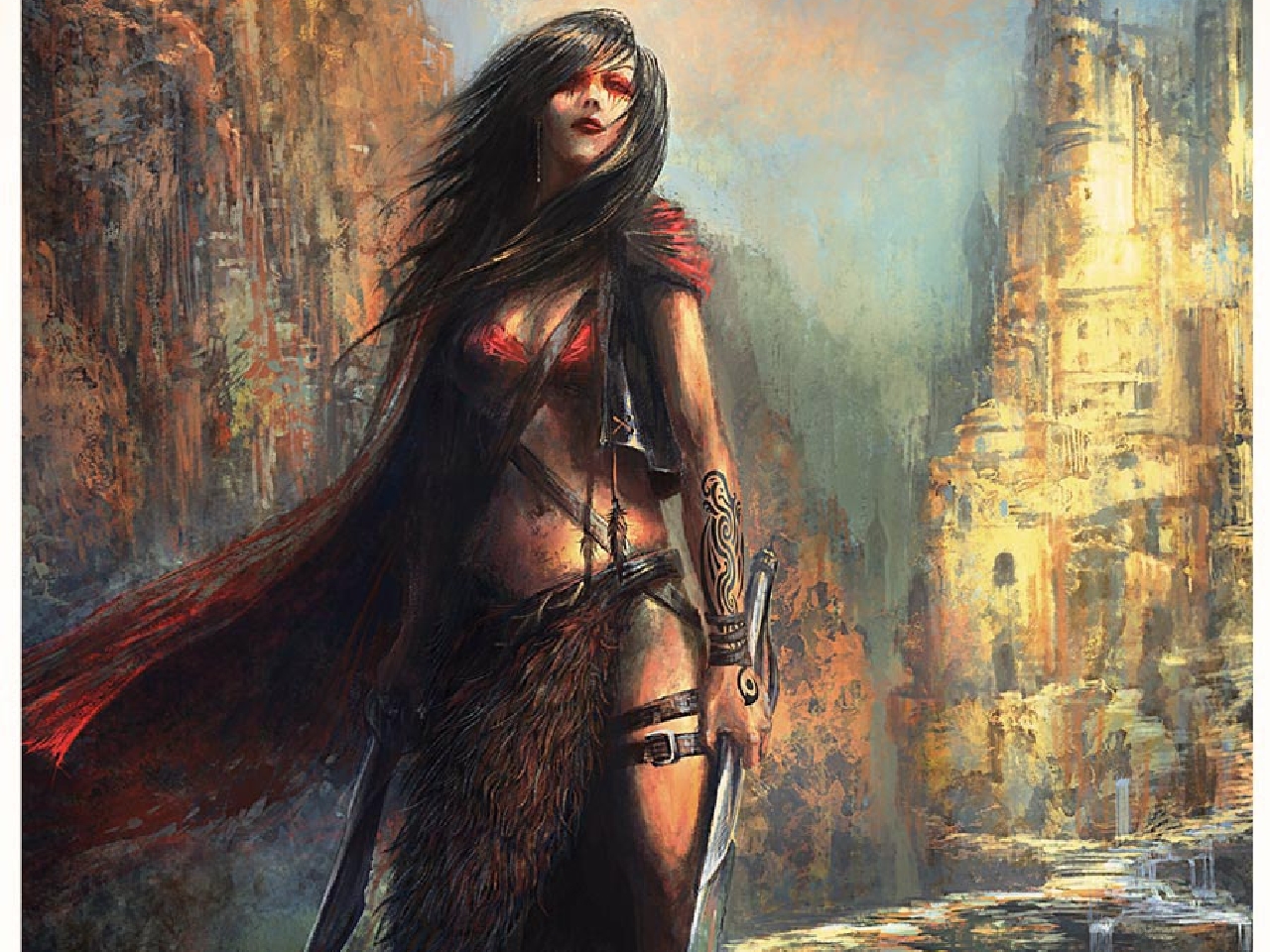 Free download wallpaper Fantasy, Women Warrior on your PC desktop