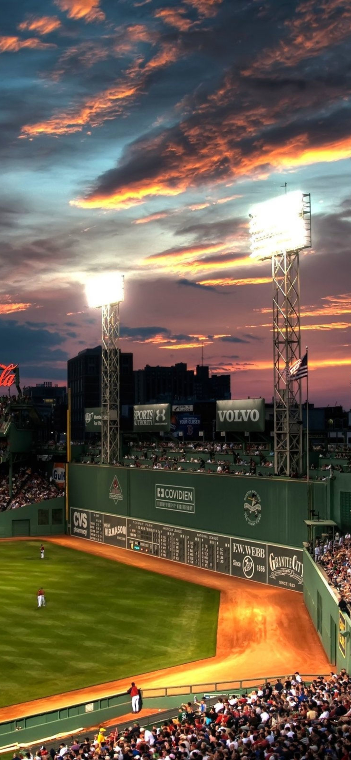 Handy-Wallpaper Sport, Boston Red Sox, Baseball, Fenway Park kostenlos herunterladen.