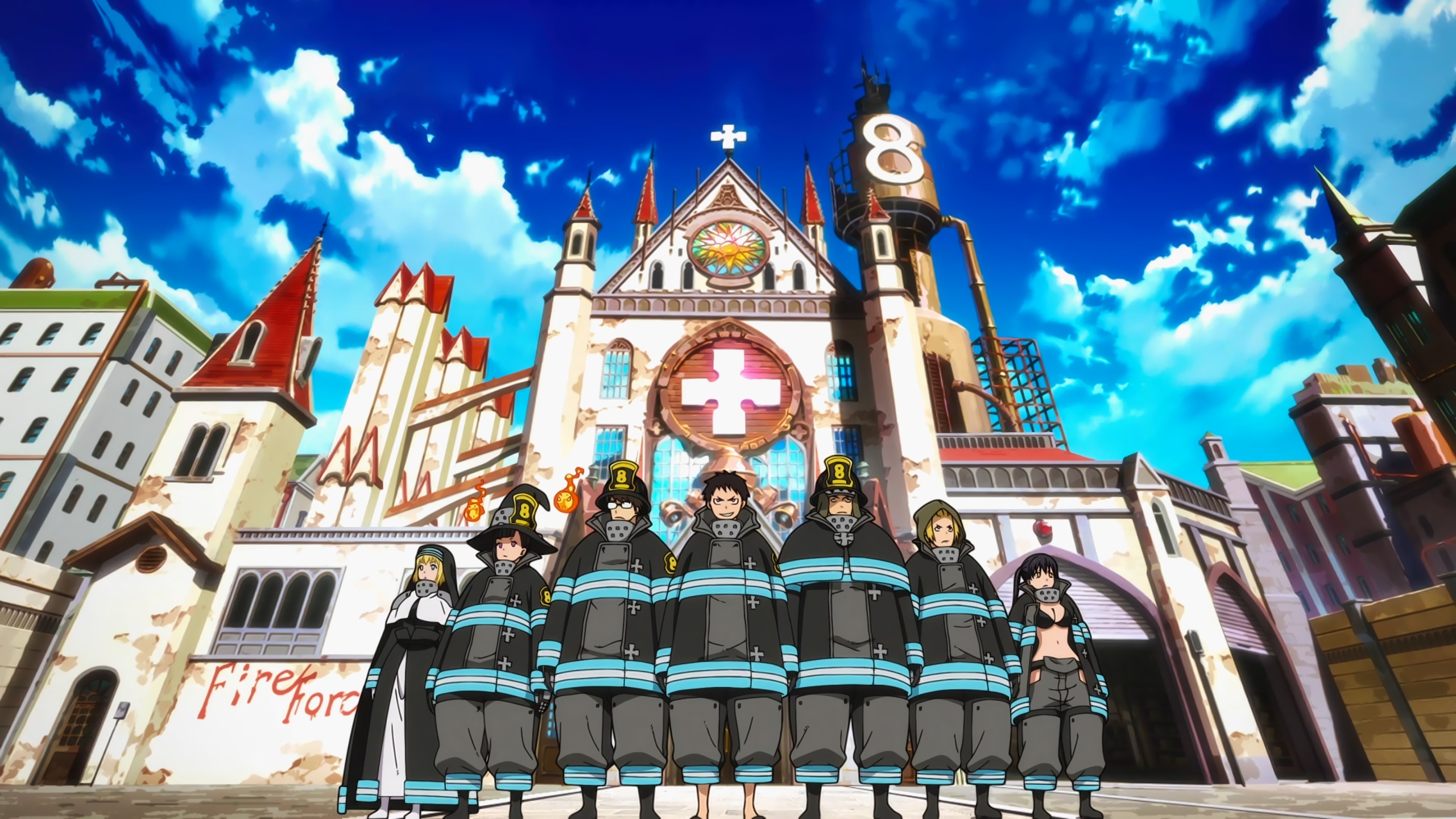 fire force, anime