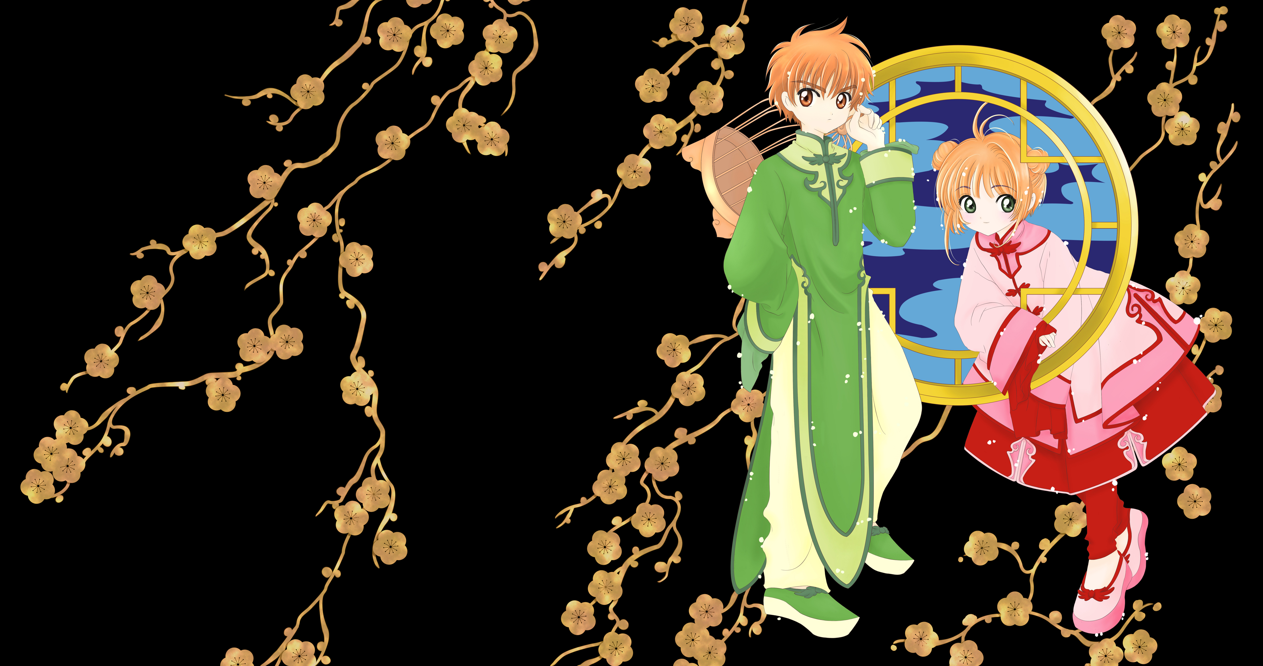 760152 Hintergrundbild herunterladen animes, kadokyaputa sakura, sakura kinomoto, syaoran li - Bildschirmschoner und Bilder kostenlos