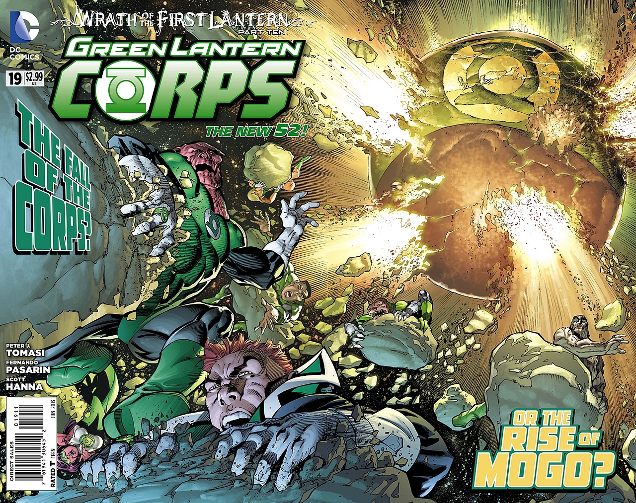 comics, green lantern corps, arisia rrab, green lantern, guy gardner, john stewart (green lantern), kilowog (dc comics)